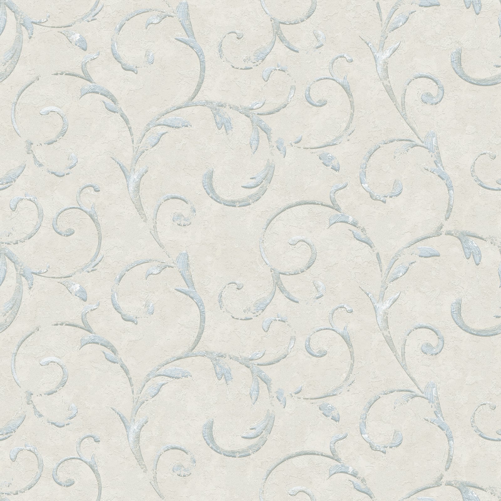 Palazzo Scroll wallpaper in cream color - pattern number G68674 - by Galerie in the Palazzo 2 collection