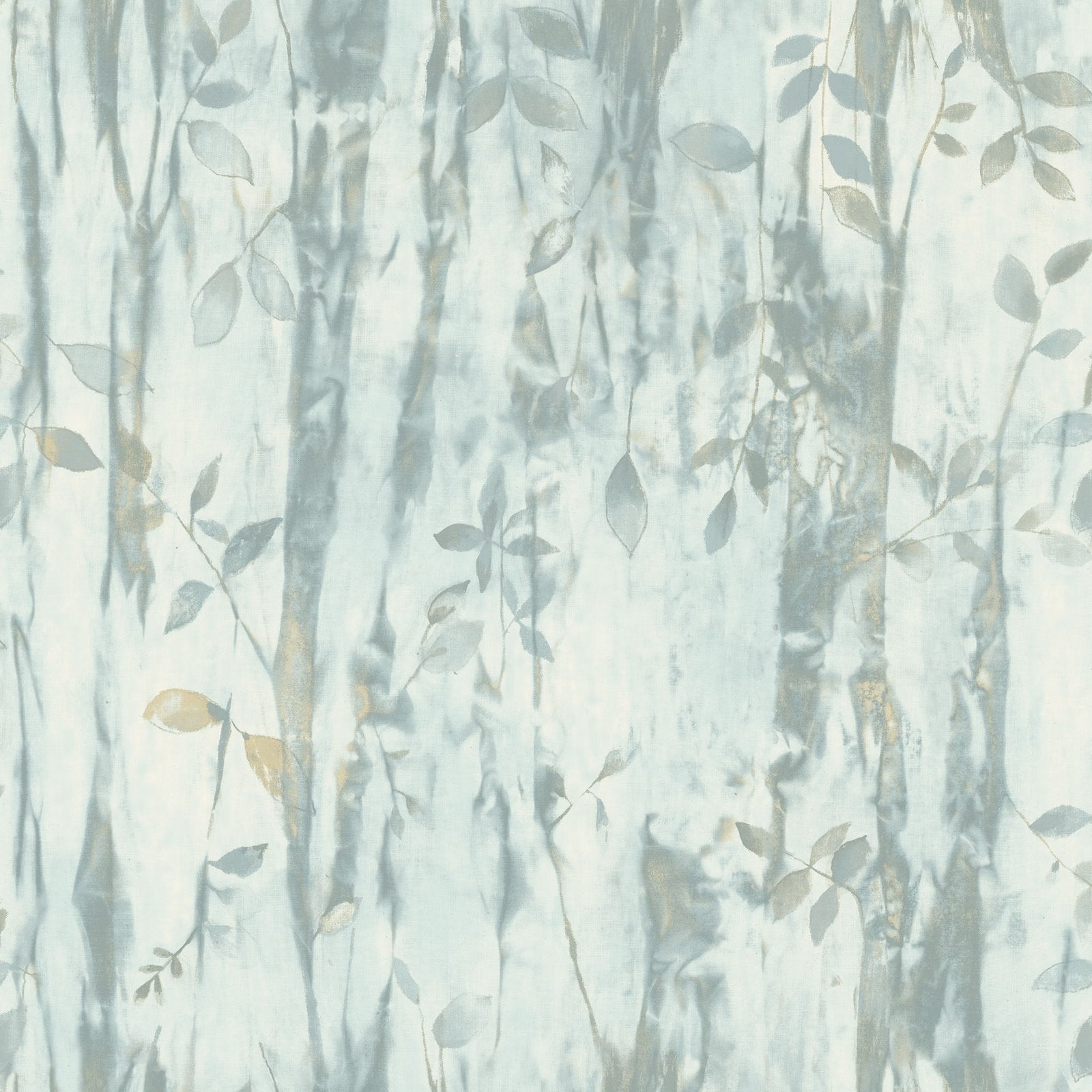 Batik Leaves wallpaper in green color - pattern number G78230 - by Galerie in the Atmosphere collection