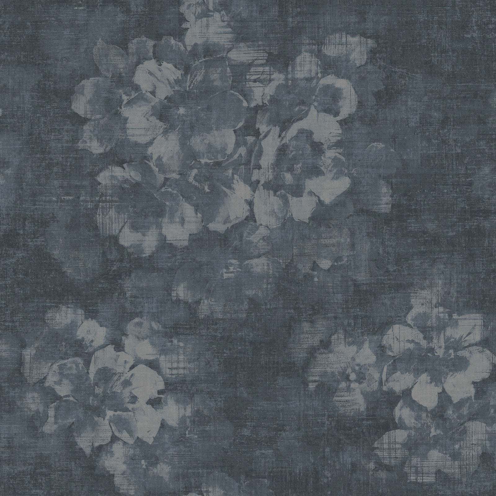 Mystic Floral wallpaper in blue color - pattern number G78258 - by Galerie in the Atmosphere collection