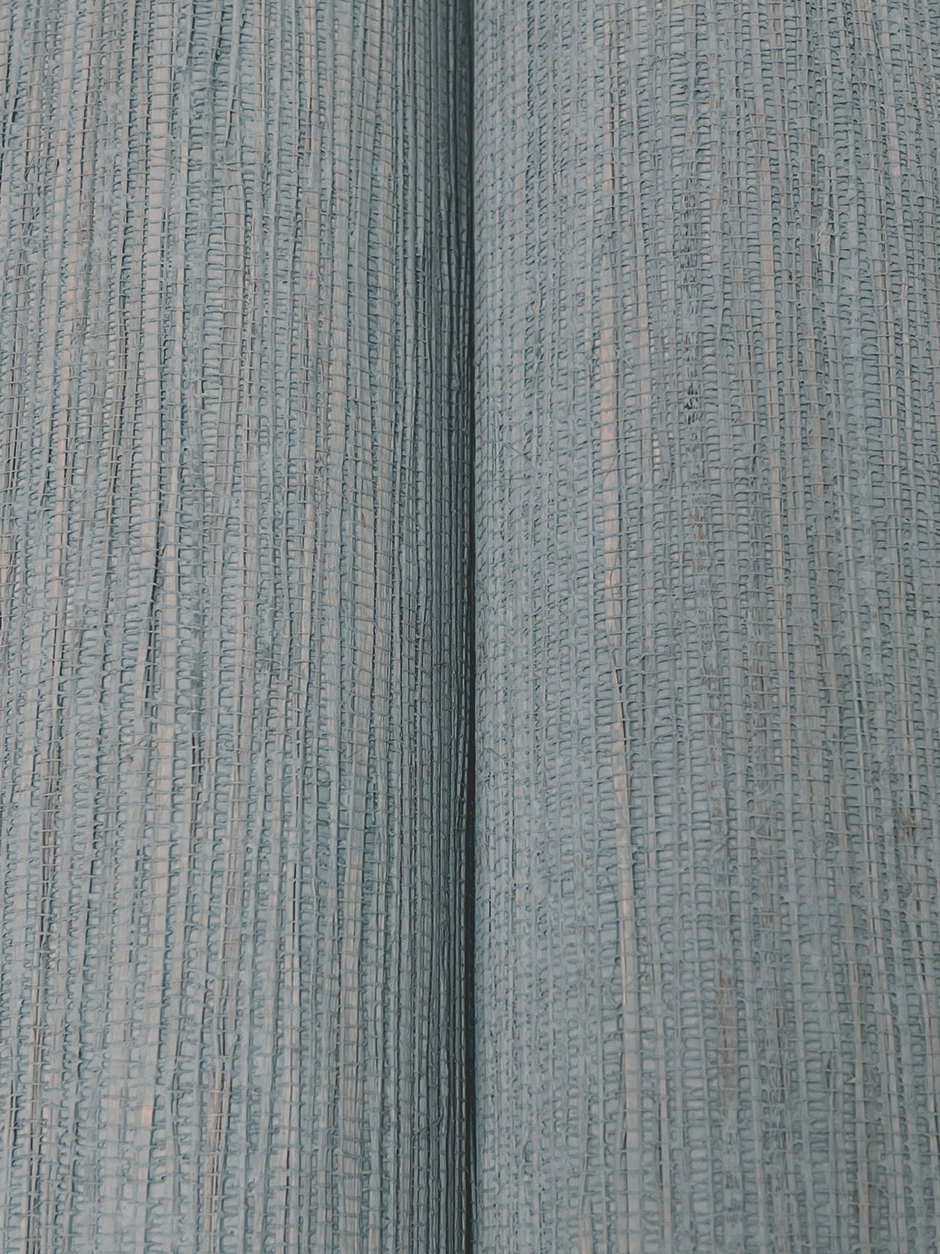 Painted Hemp wallpaper in dusty blue color - pattern number GRL86130 - by Ronald Redding in the Natural Palette Resource collection