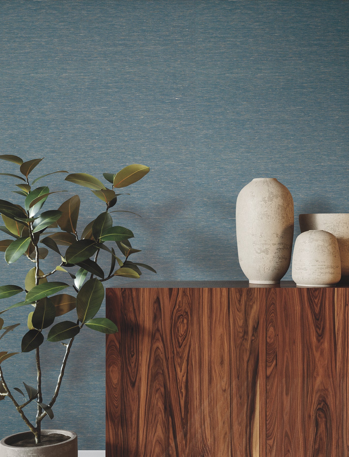 Linen Levels wallpaper in mediterranean color - pattern number GRL88390 - by Ronald Redding in the Natural Palette Resource collection