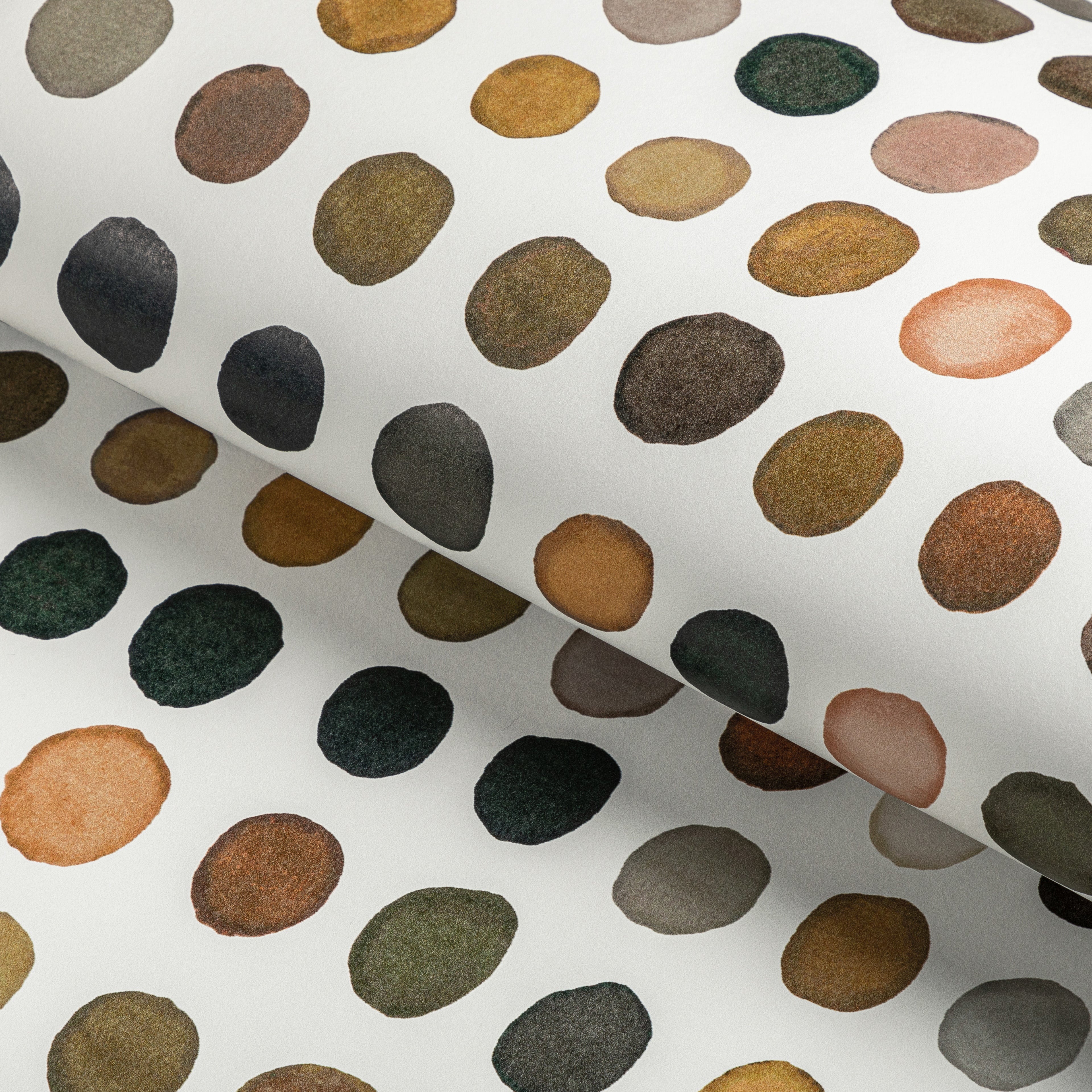 Twister Wallpaper in Tobacco/Noir color - pattern number GWP-3726.86.0 - by Lee Jofa Modern in the Rhapsody collection