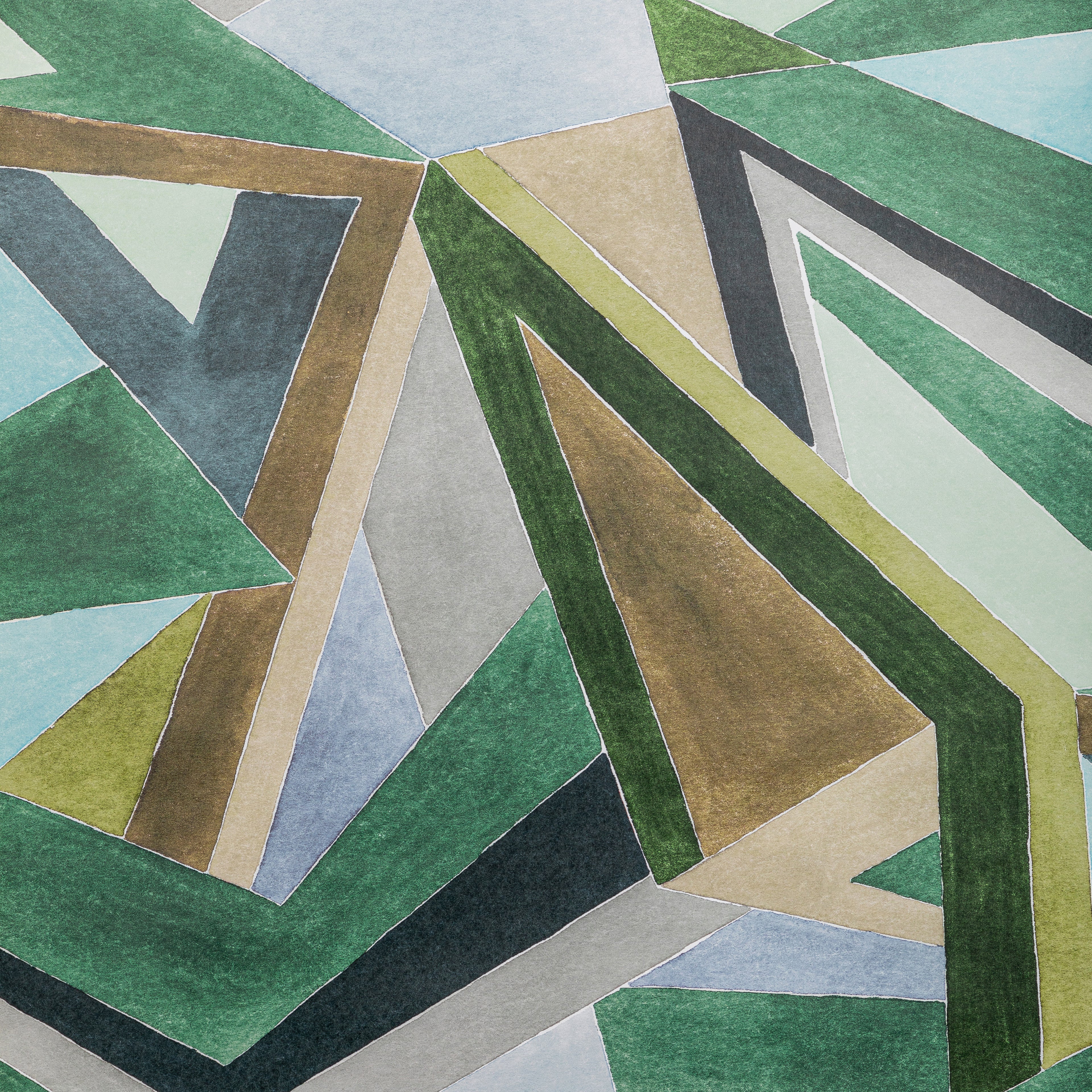 Roulade Wallpaper in Juniper/Buff color - pattern number GWP-3727.630.0 - by Lee Jofa Modern in the Rhapsody collection