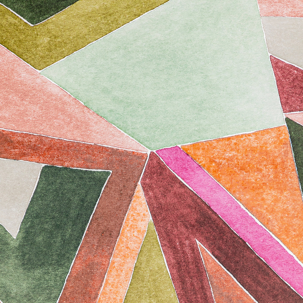 Roulade Wallpaper in Rose/Leaf color - pattern number GWP-3727.73.0 - by Lee Jofa Modern in the Rhapsody collection