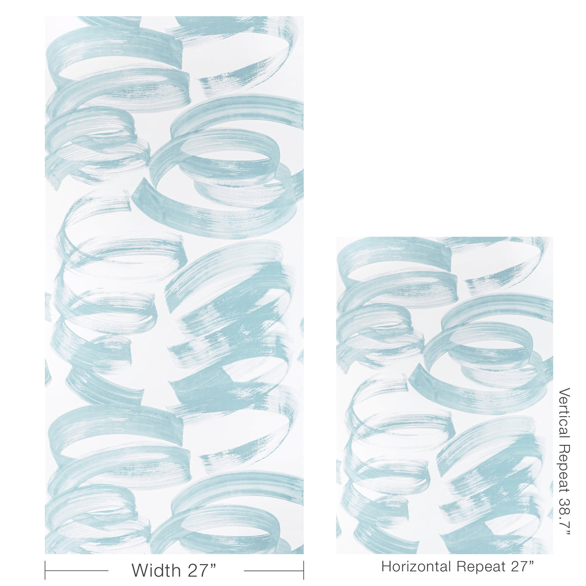 Laryo Wallpaper in Sky color - pattern number GWP-3728.15.0 - by Lee Jofa Modern in the Rhapsody collection