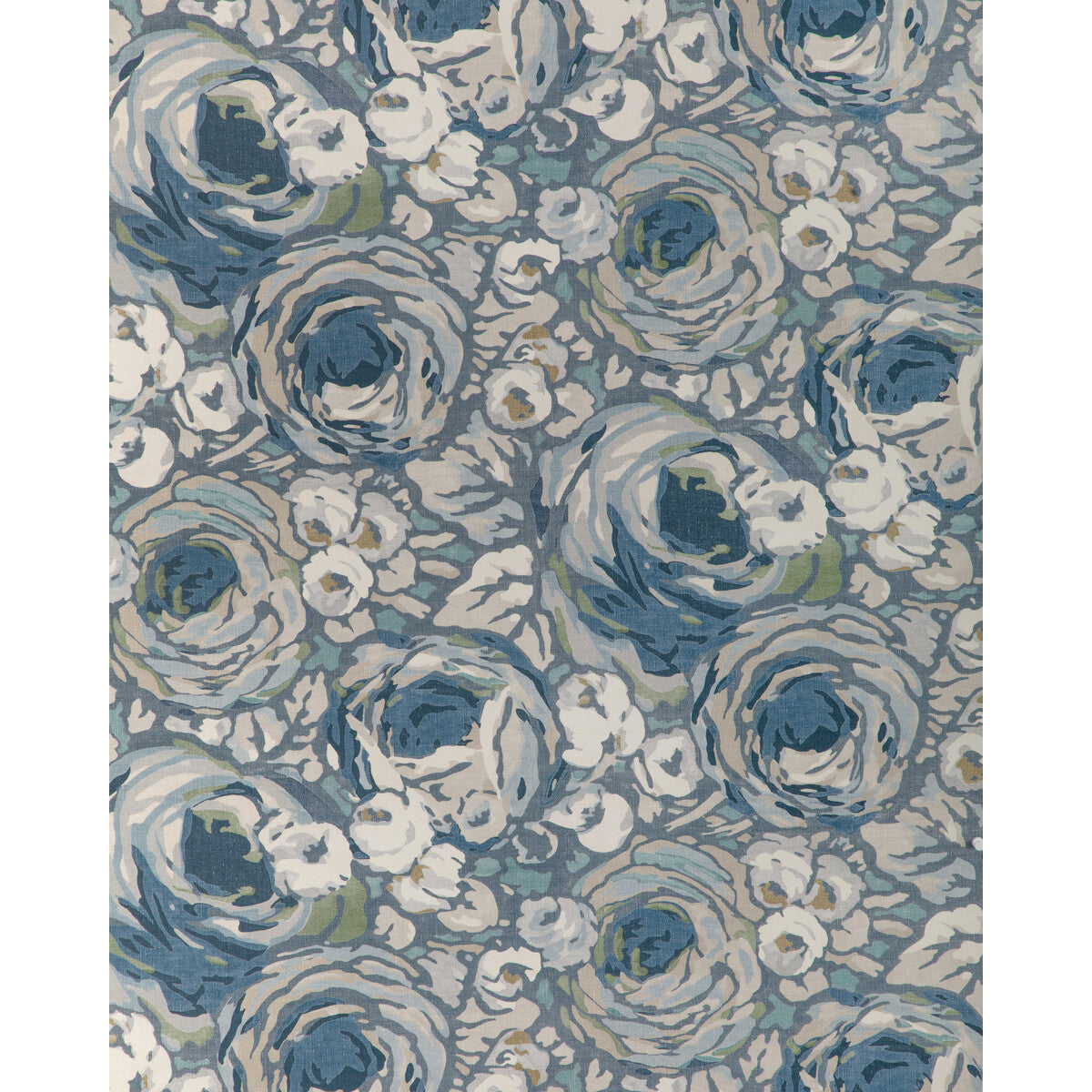 Orchard Paper wallpaper in blue denim color - pattern number GWP-3735.55.0 - by Lee Jofa Modern in the Soho Wallcovering collection