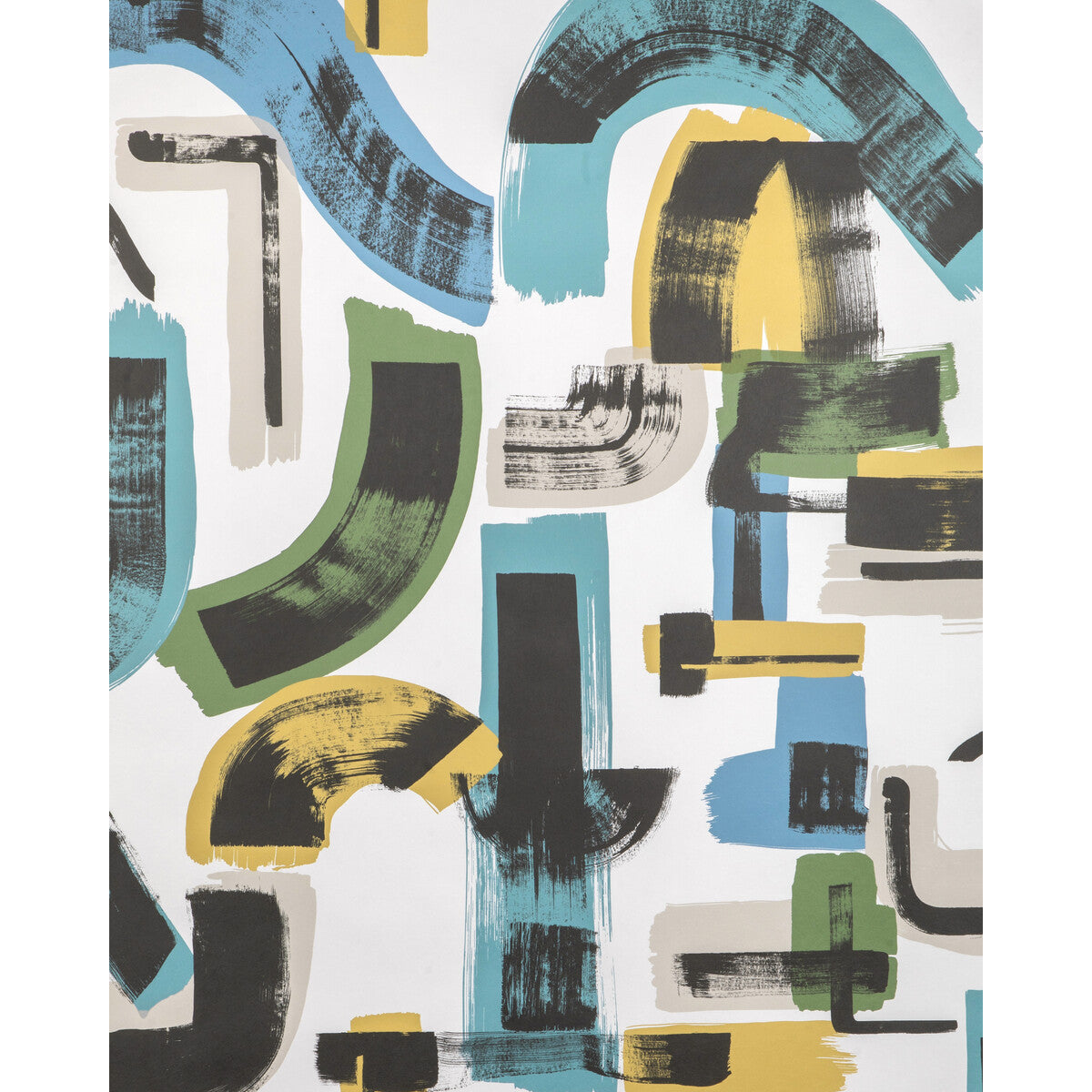 Bleecker Paper wallpaper in lake fern color - pattern number GWP-3738.353.0 - by Lee Jofa Modern in the Soho Wallcovering collection