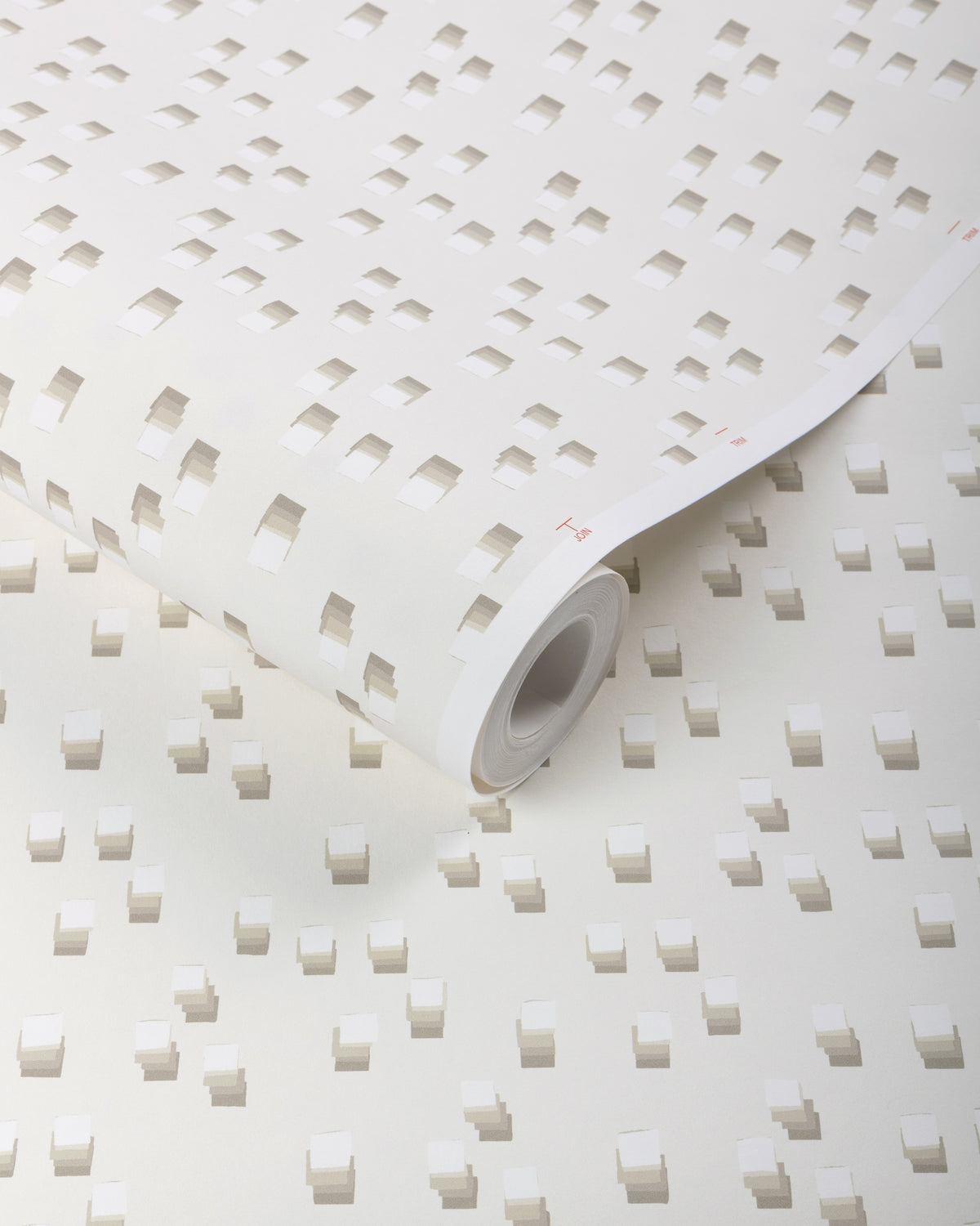 Signal Wallpaper in Ecru color - pattern number GWP-3740.161.0 - by Lee Jofa Modern in the Kelly Wearstler Transit collection