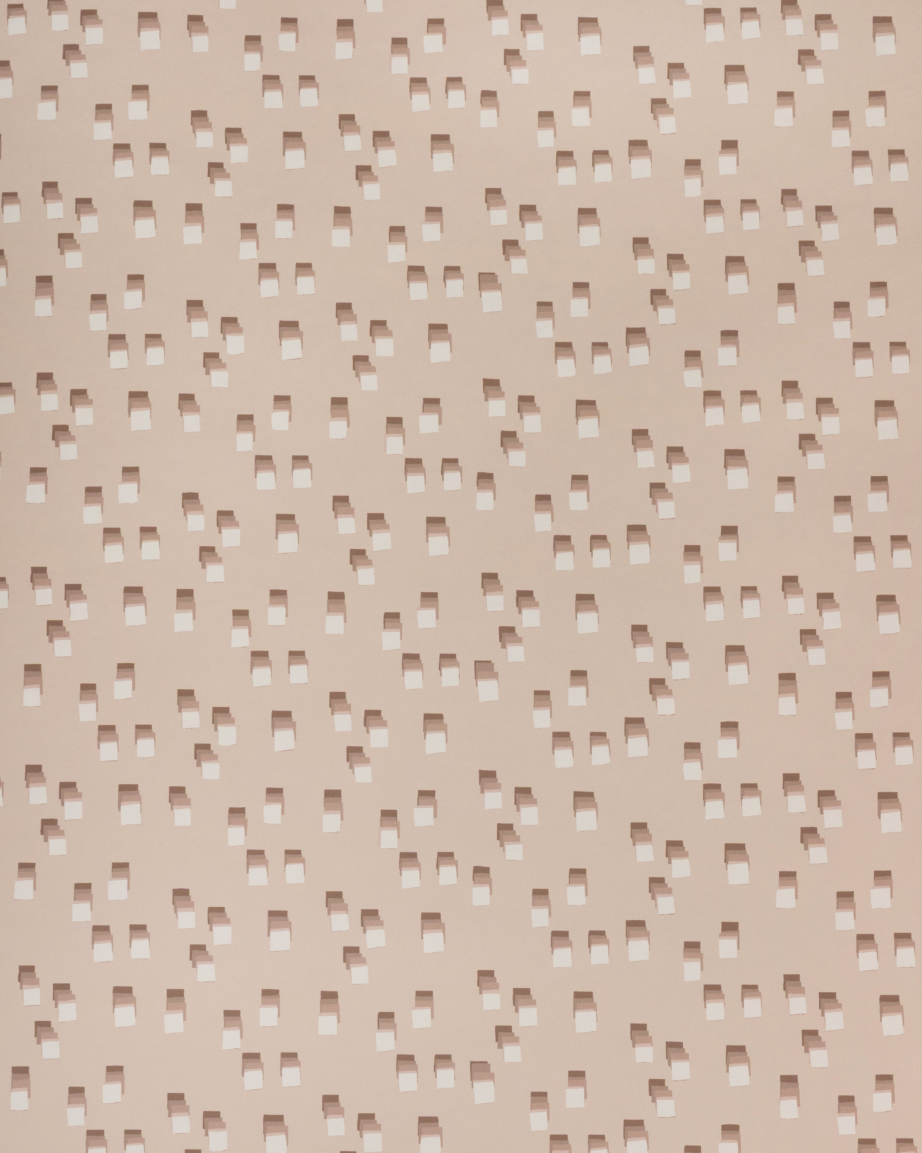 Signal Wallpaper in Terra color - pattern number GWP-3740.1624.0 - by Lee Jofa Modern in the Kelly Wearstler Transit collection