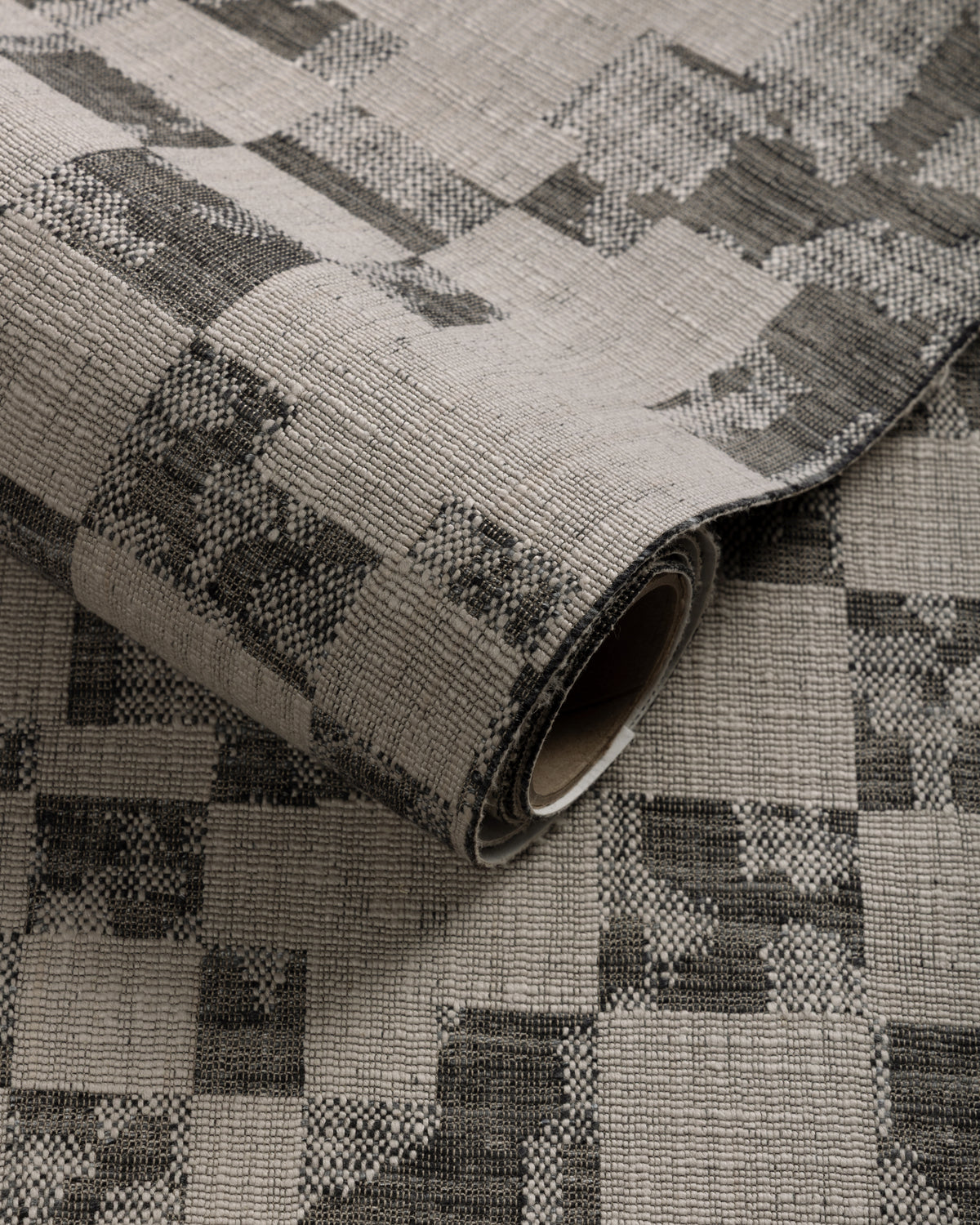 Glyph Wallpaper in Charcoal color - pattern number GWP-3744.1121.0 - by Lee Jofa Modern in the Kelly Wearstler Glyph collection