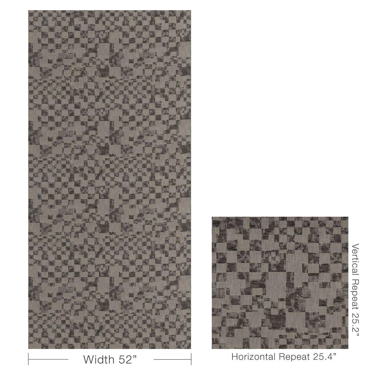 Glyph Wallpaper in Charcoal color - pattern number GWP-3744.1121.0 - by Lee Jofa Modern in the Kelly Wearstler Glyph collection