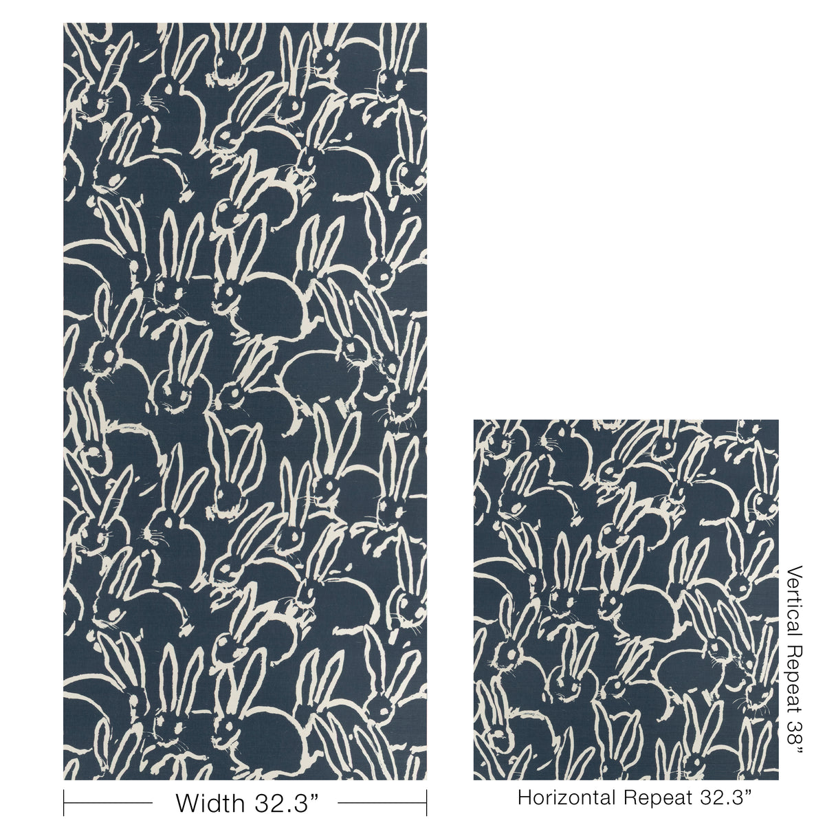 Hula Sisal Wallpaper in Navy color - pattern number GWP-3748.50.0 - by Lee Jofa Modern in the Hunt Slonem Belle Terre collection