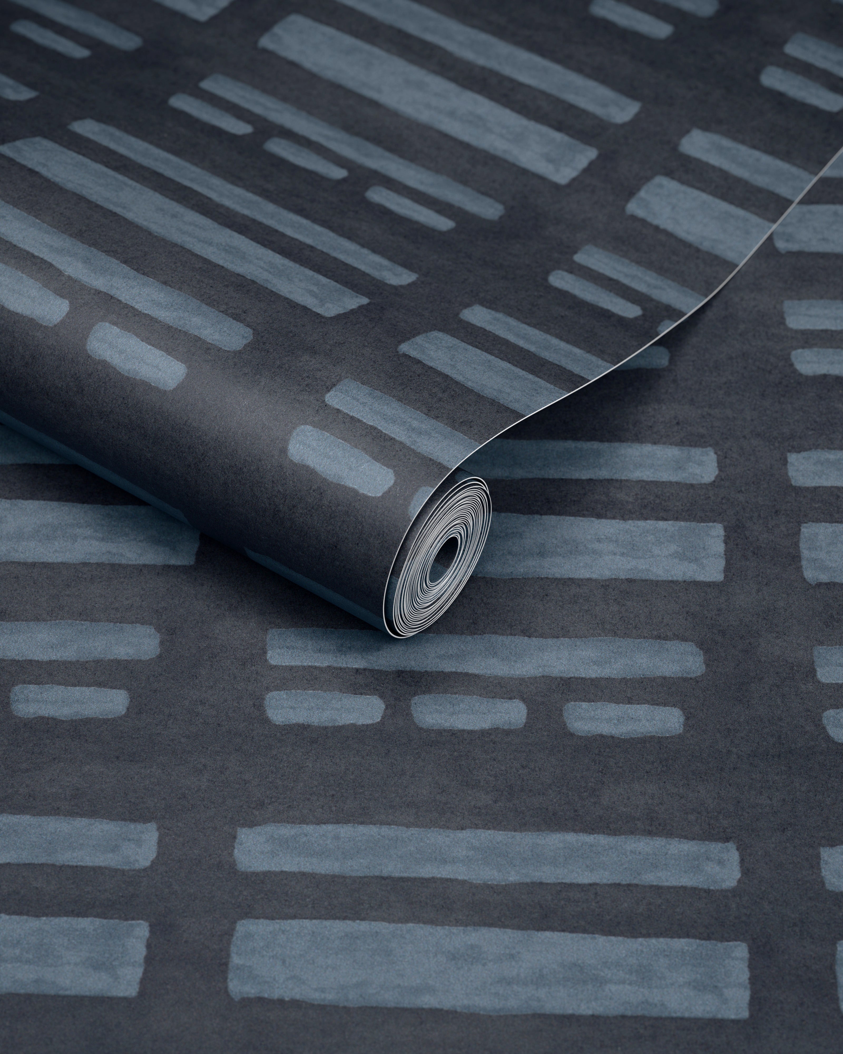 Sift Wallpaper in blueprint color - pattern number GWP-3754.815.0 - by Lee Jofa Modern in the Kelly Wearstler Tela collection