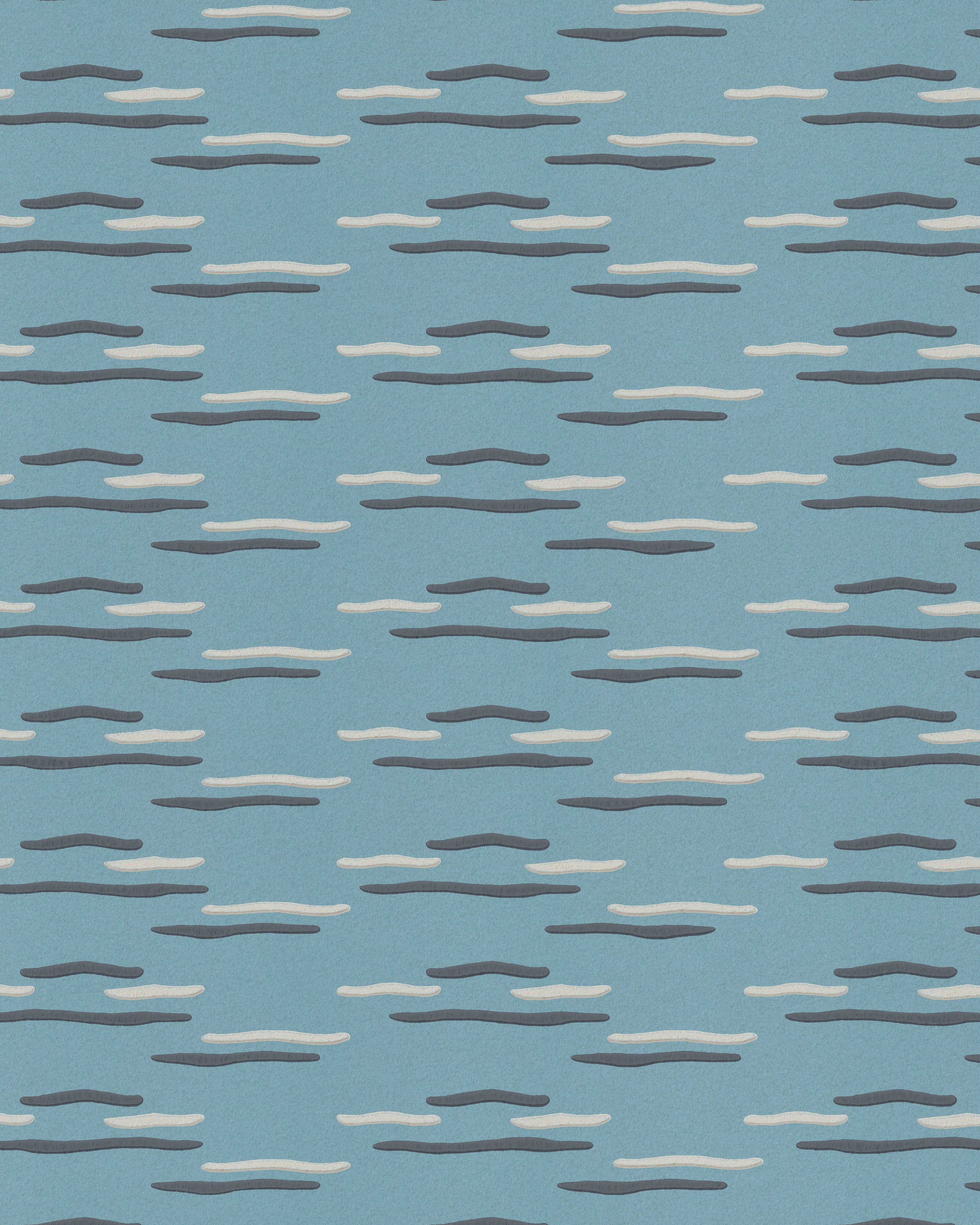 Mar Paper Wallpaper in siren color - pattern number GWP-3755.1521.0 - by Lee Jofa Modern in the Kelly Wearstler Tela collection