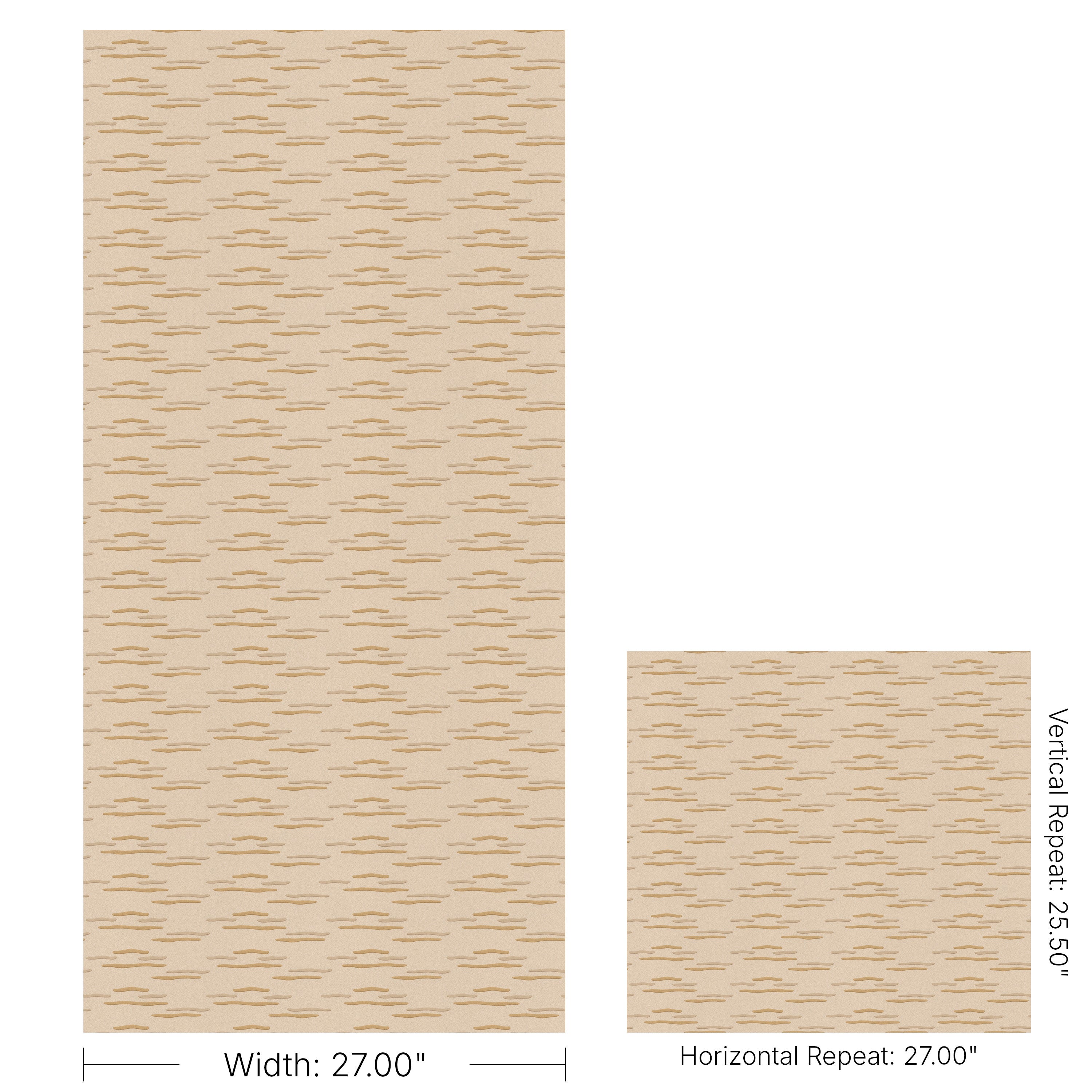 Mar Paper Wallpaper in shell color - pattern number GWP-3755.416.0 - by Lee Jofa Modern in the Kelly Wearstler Tela collection