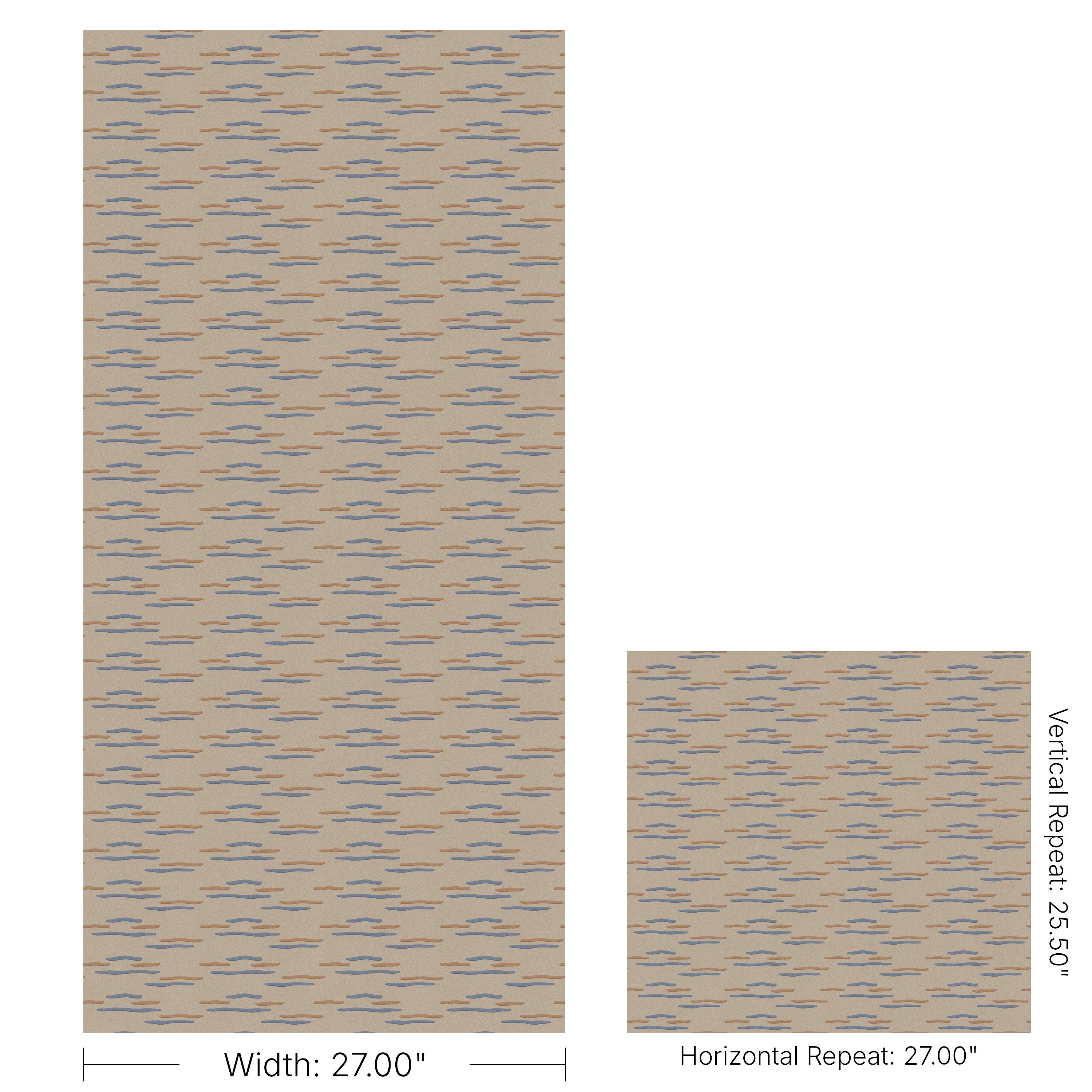 Mar Paper Wallpaper in sahara color - pattern number GWP-3755.421.0 - by Lee Jofa Modern in the Kelly Wearstler Tela collection