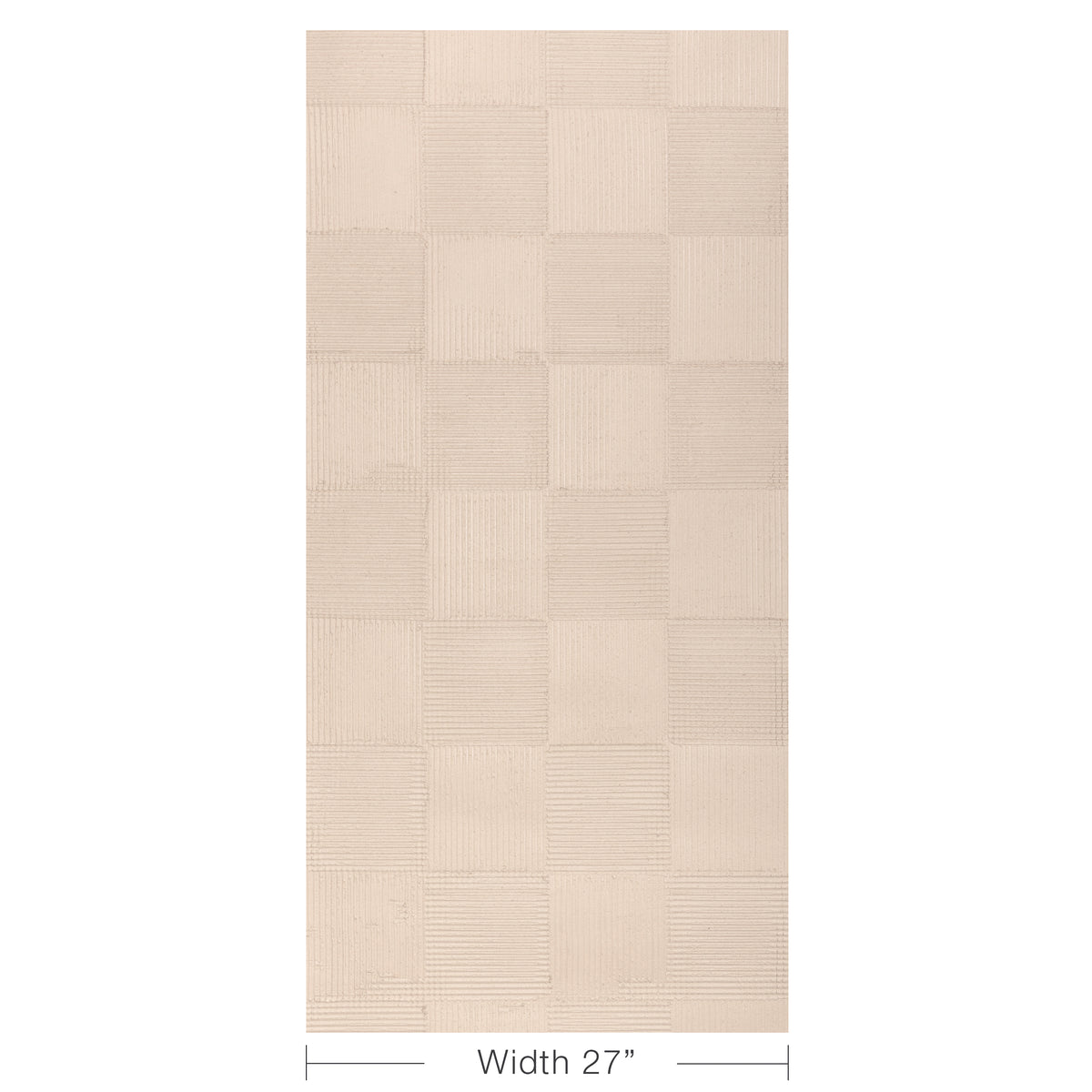 Gesso Wallpaper in Clay color - pattern number GWP-3758.106.0 - by Lee Jofa Modern in the Kelly Wearstler Echelon collection