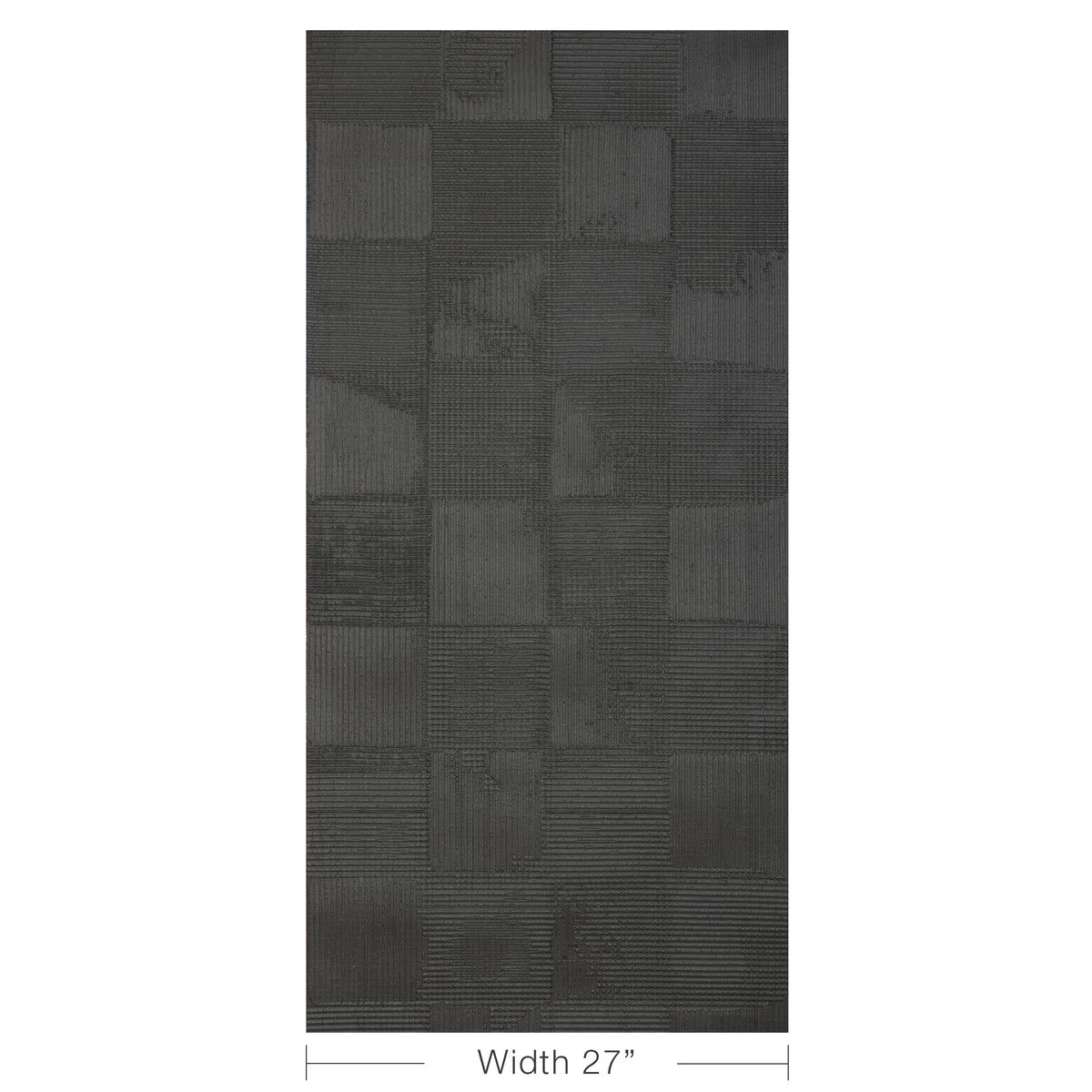 Gesso Wallpaper in Obsidian color - pattern number GWP-3758.21.0 - by Lee Jofa Modern in the Kelly Wearstler Echelon collection