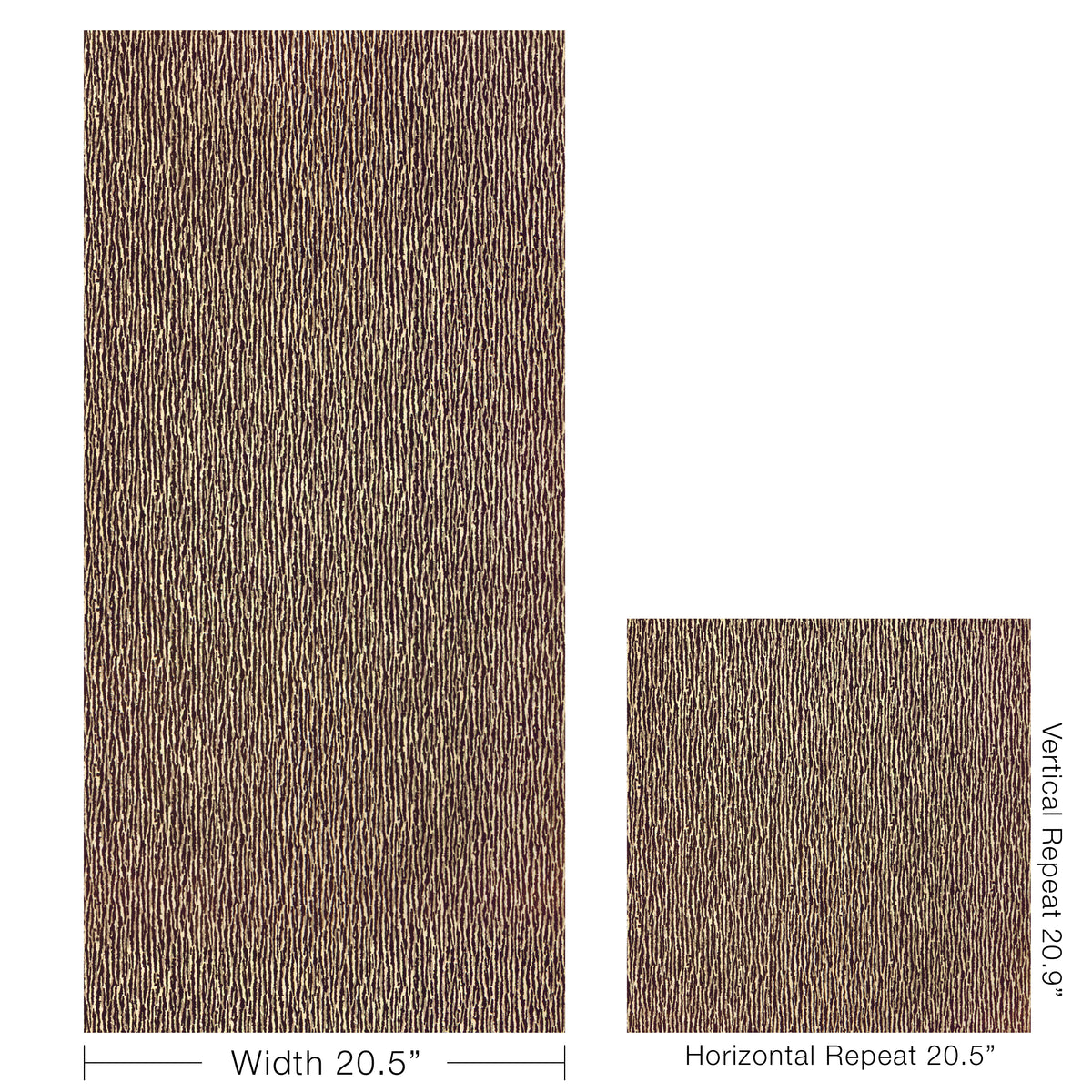 Maia Flock Wallpaper in Basalt color - pattern number GWP-3768.21.0 - by Lee Jofa in the Calista collection