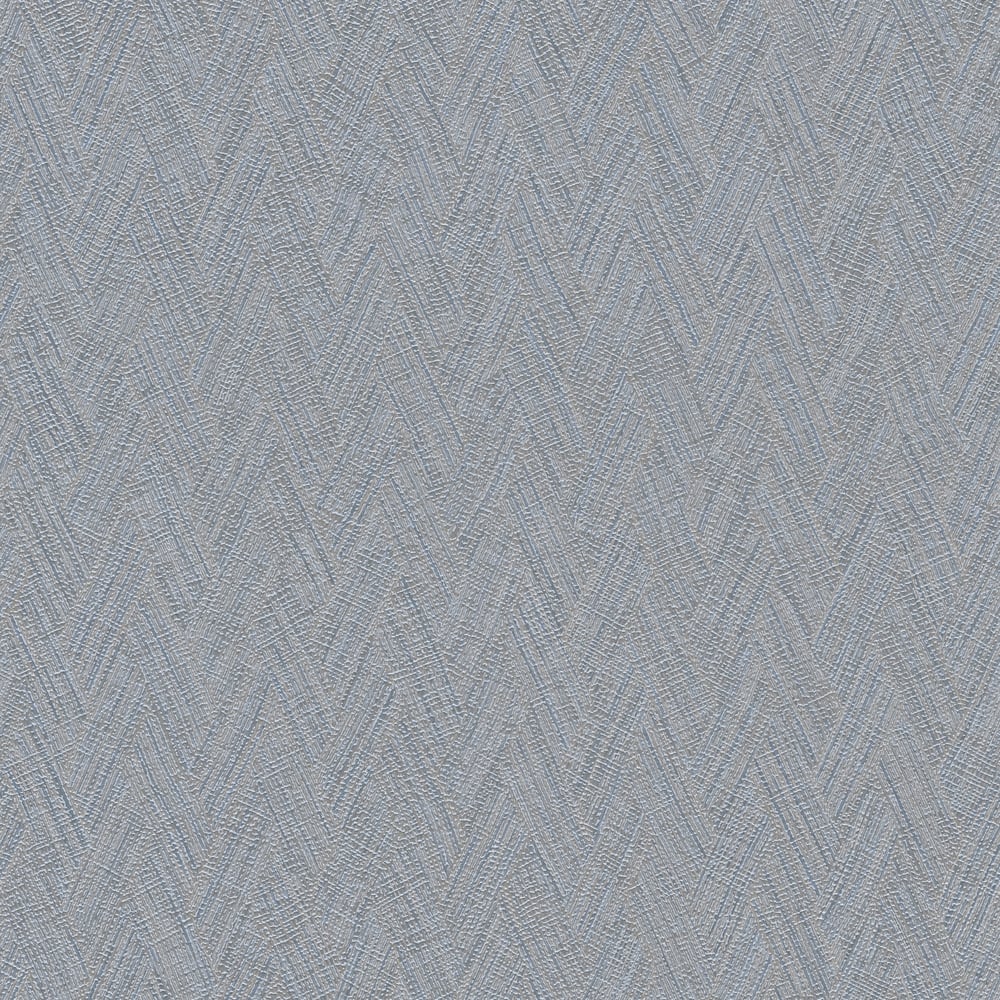 Herringbone Weave Motif Wallpaper in Blue color - pattern number GG82129 - by Galerie in the Hygge Home collection