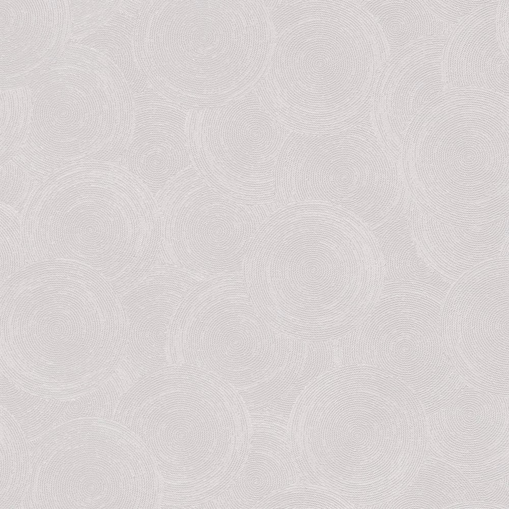 Stone Circles Motif Wallpaper in Cream color - pattern number GG82135 - by Galerie in the Hygge Home collection