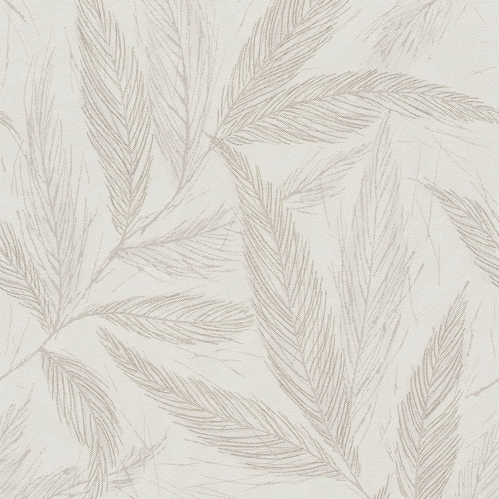 Fern Weave Motif Wallpaper in Beige color - pattern number GG82147 - by Galerie in the Hygge Home collection