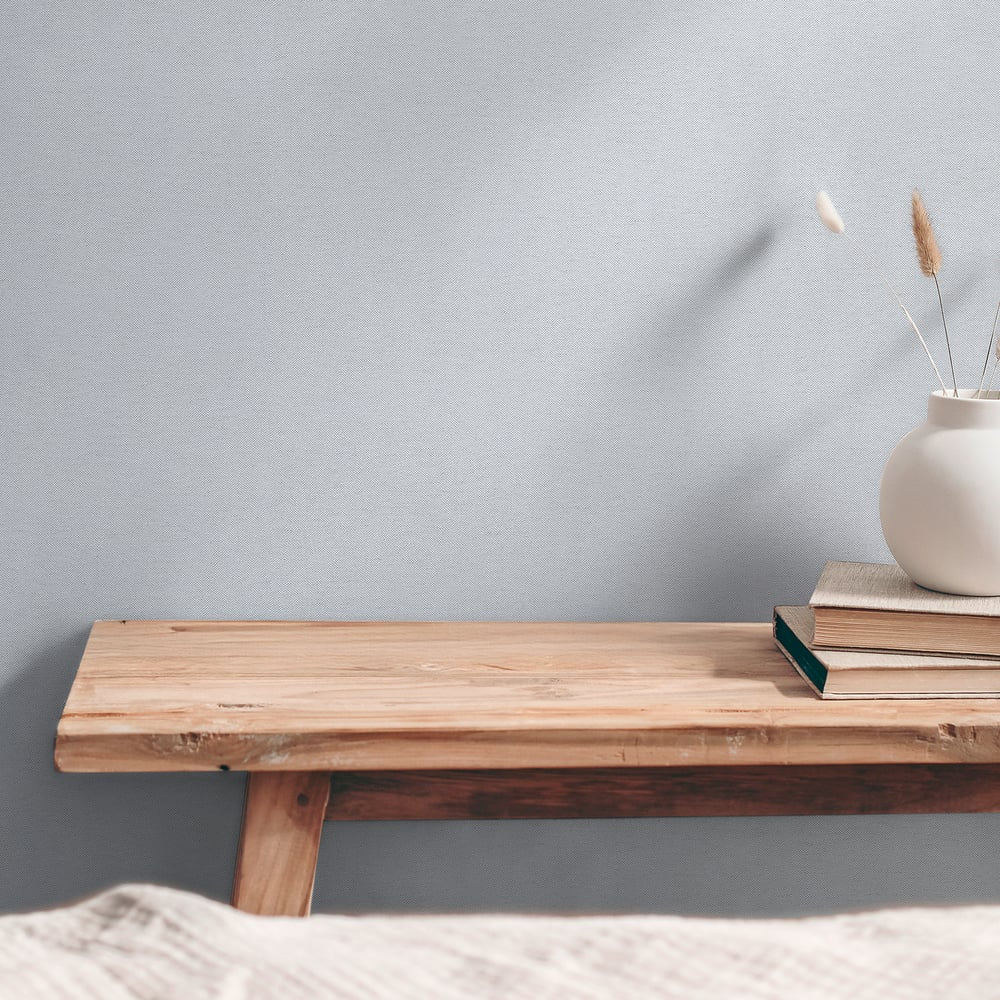 Plain Texture Wallpaper in Blue color - pattern number GG82159 - by Galerie in the Hygge Home collection