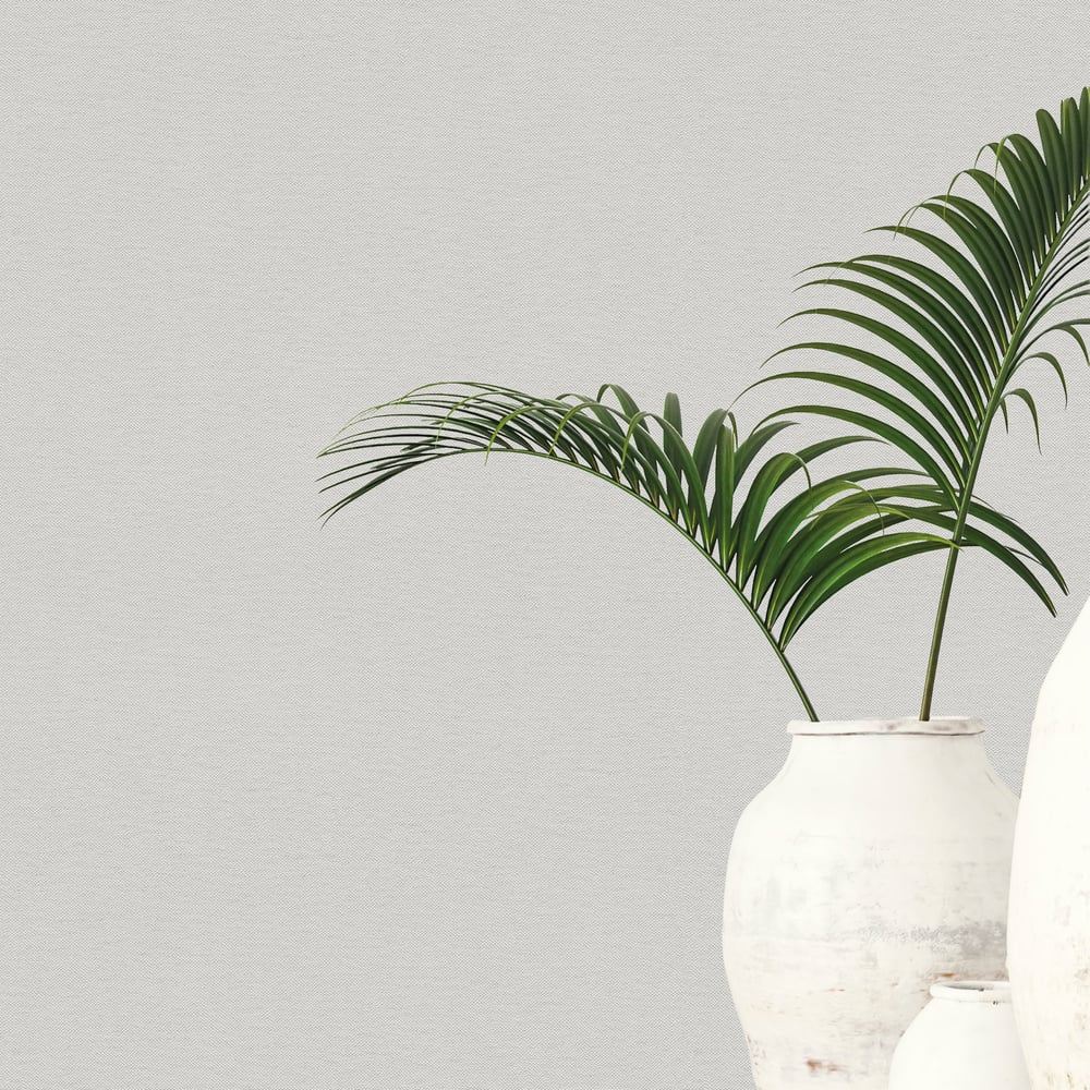 Plain Texture Wallpaper in Silver Grey color - pattern number GG82165 - by Galerie in the Hygge Home collection
