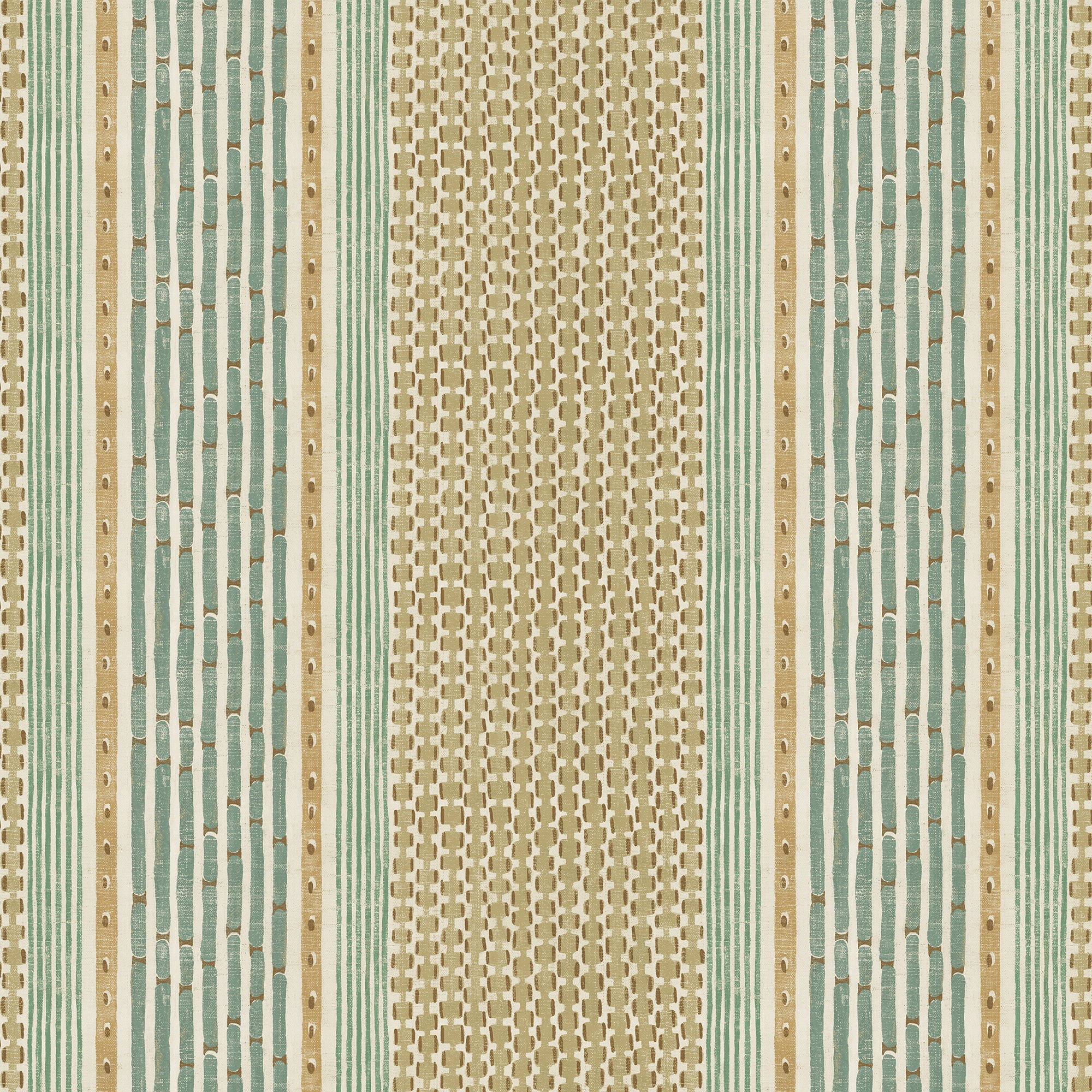 Rita Stripe Wallpaper in quince and petrol color - pattern number JMW1042.01.0 - by Kravet in the Josephine Munsey Juniper collection