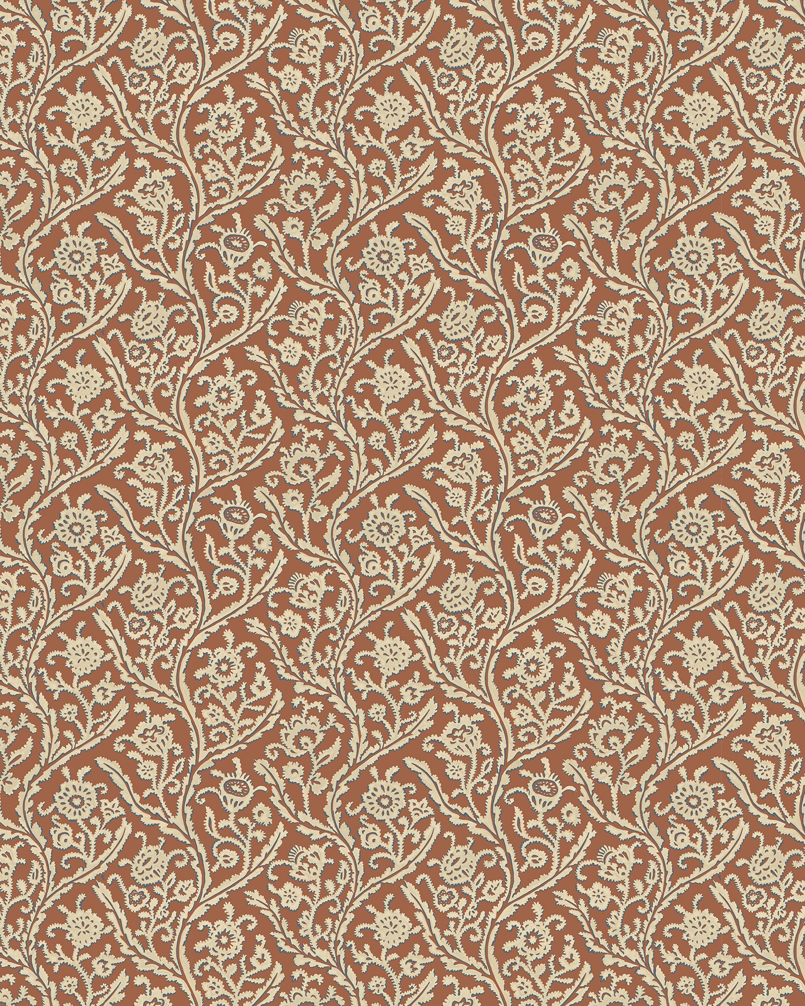 Letti Wallpaper in red color - pattern number JMW1044.21.0 - by Kravet in the Josephine Munsey Alma collection