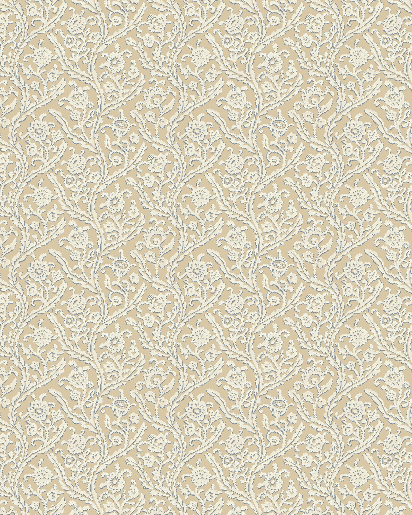 Letti Wallpaper in sand color - pattern number JMW1044.41.0 - by Kravet in the Josephine Munsey Alma collection