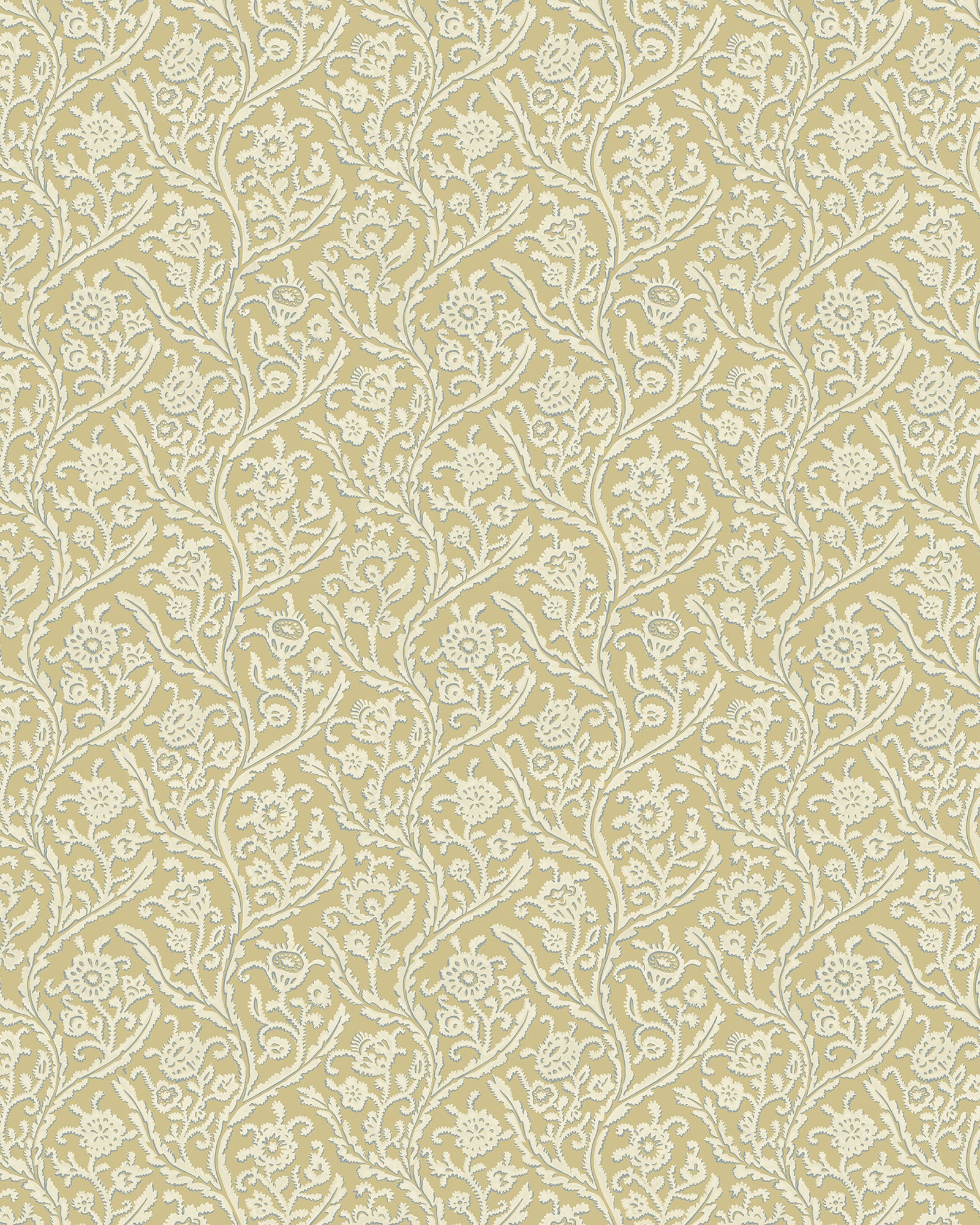 Letti Wallpaper in light yellow color - pattern number JMW1044.71.0 - by Kravet in the Josephine Munsey Alma collection