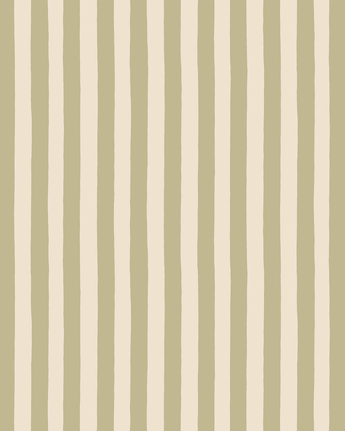 Medium Hand Painted Stripe Wallpaper in southern light and parsnip color - pattern number JMWRMHP.01.0 - by Kravet in the Josephine Munsey Roll II collection