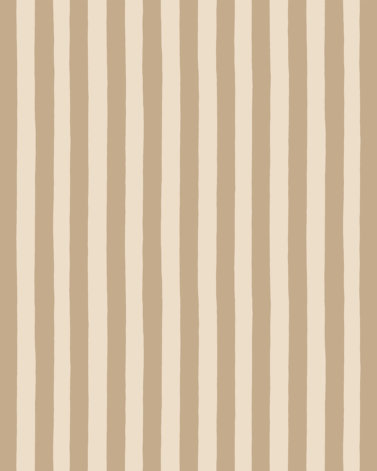 Medium Hand Painted Stripe Wallpaper in southern light and parsnip color - pattern number JMWRMHP.03.0 - by Kravet in the Josephine Munsey Roll II collection