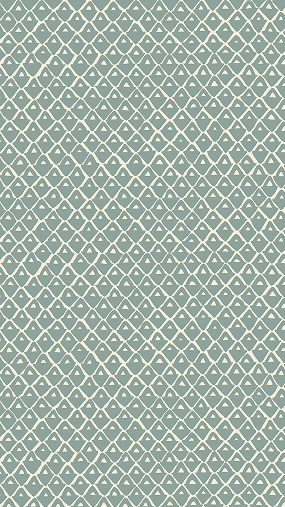 Pineapple Squares Wallpaper in osney blue and salt ridge color - pattern number JMWRPIN.03.0 - by Kravet in the Josephine Munsey Roll collection