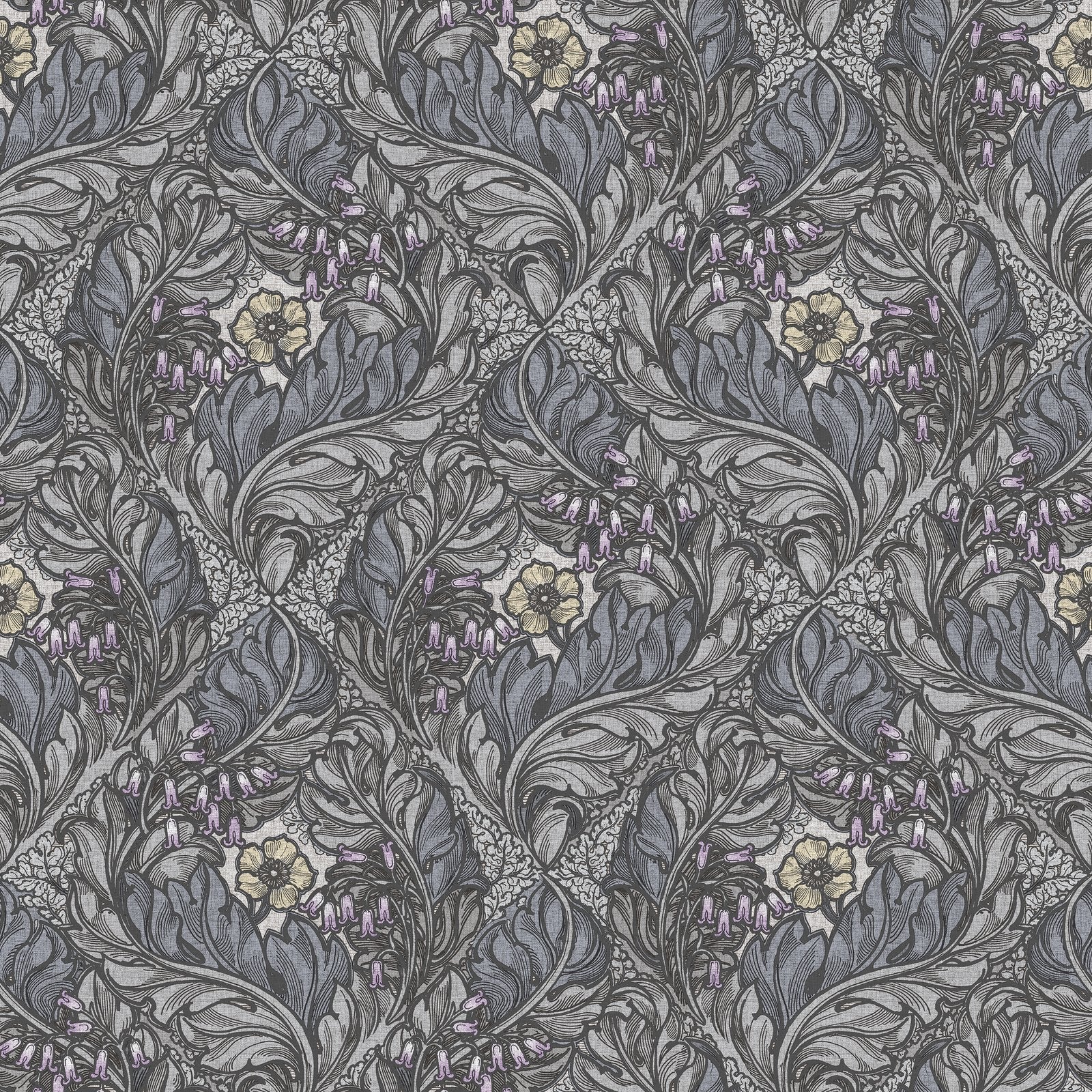 Rambleicious wallpaper in blue color - pattern number LB25100 - by Galerie in the Off The Wall collection