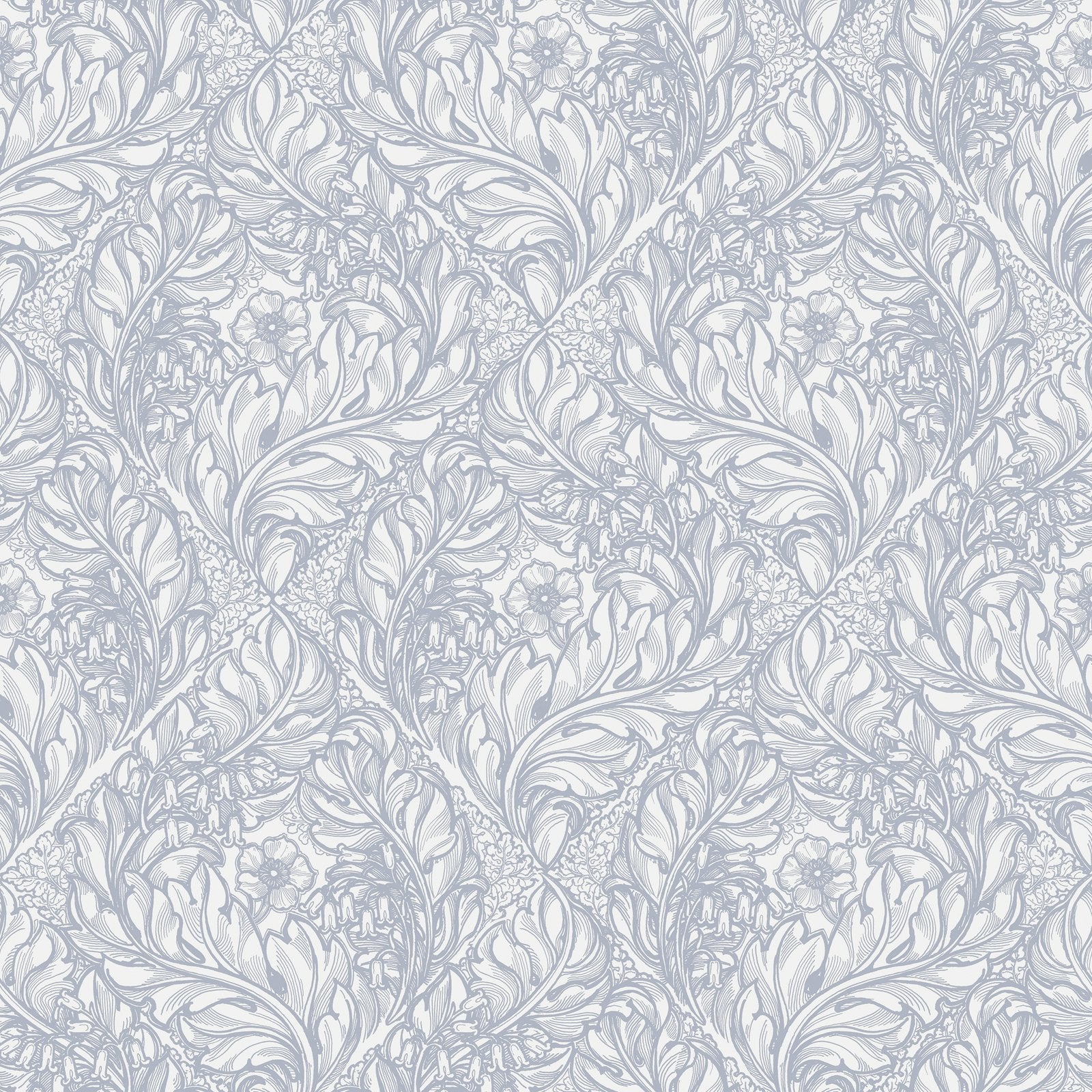 Rambleicious wallpaper in blue color - pattern number LB25101 - by Galerie in the Off The Wall collection