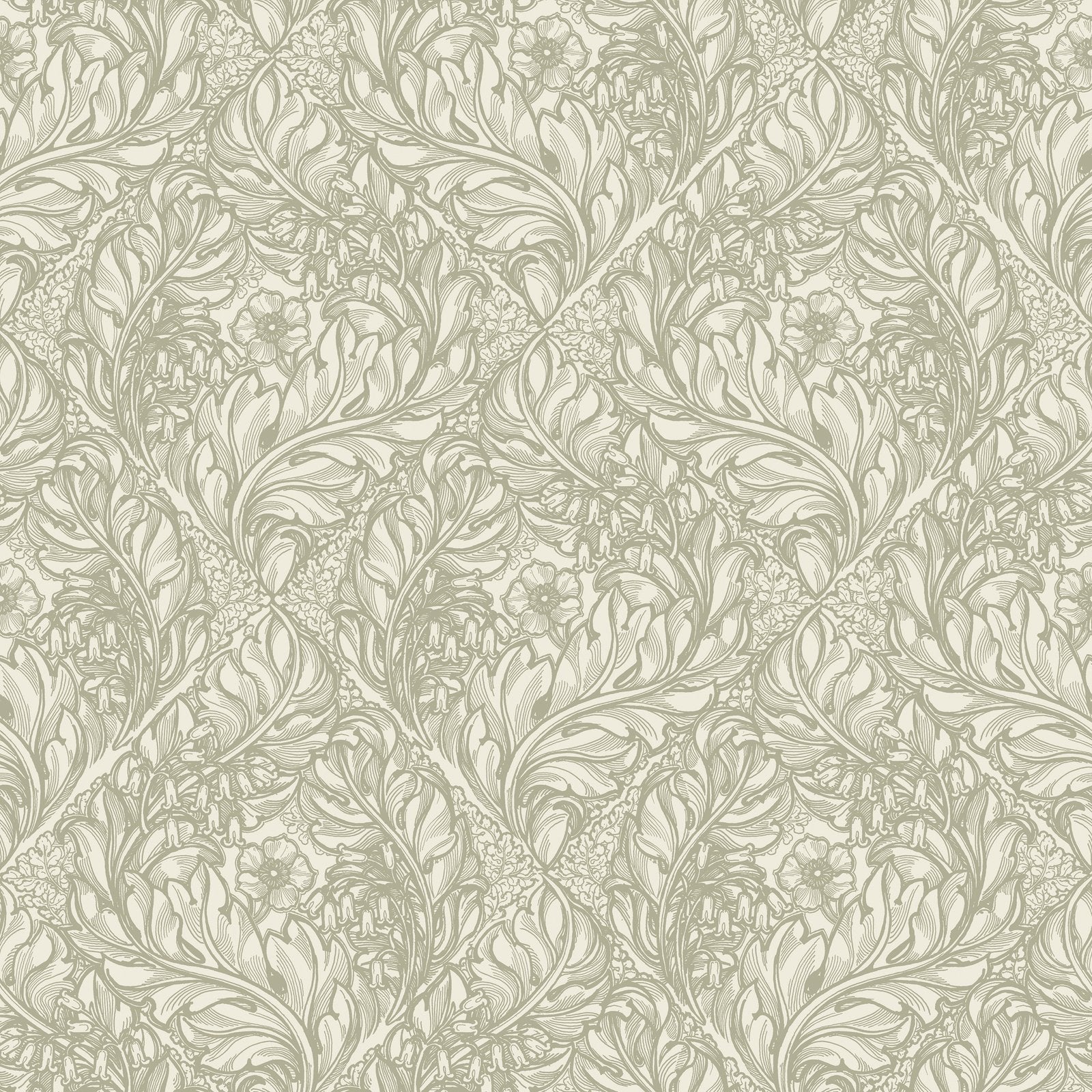 Rambleicious wallpaper in green color - pattern number LB25102 - by Galerie in the Off The Wall collection