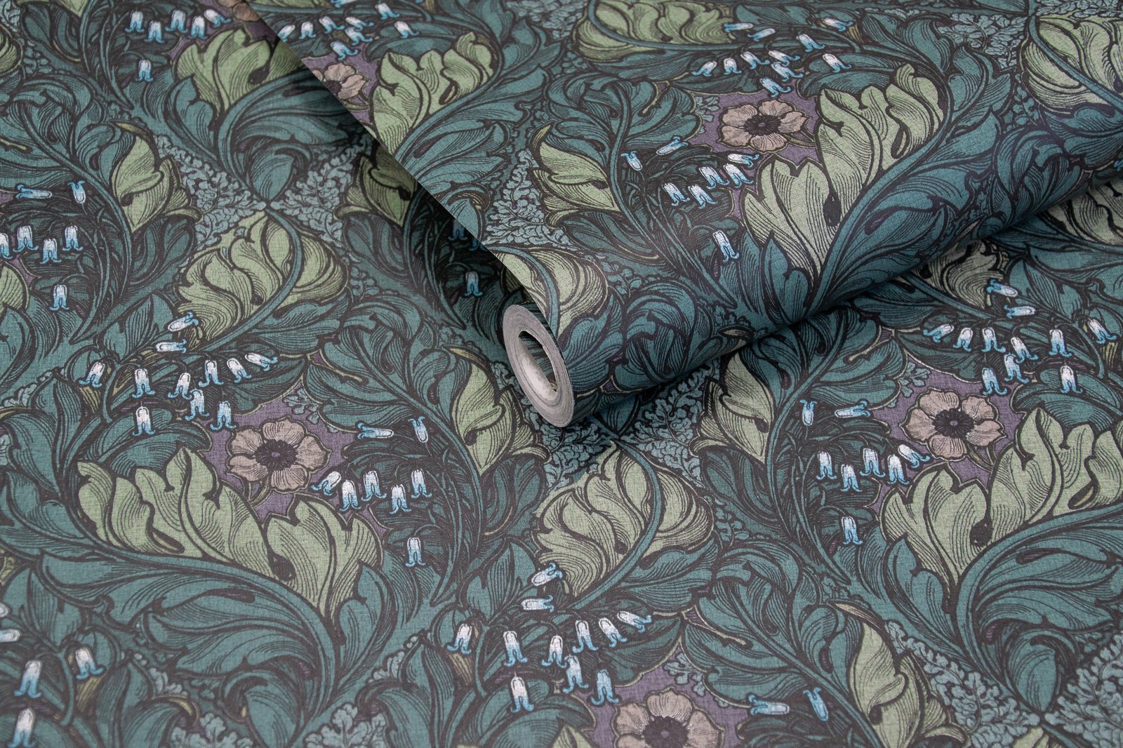Rambleicious wallpaper in green color - pattern number LB25105 - by Galerie in the Off The Wall collection
