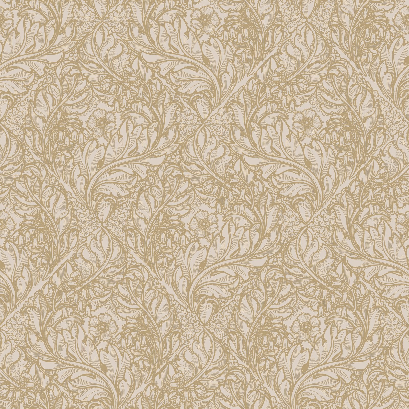 Rambleicious wallpaper in yellow color - pattern number LB25110 - by Galerie in the Off The Wall collection
