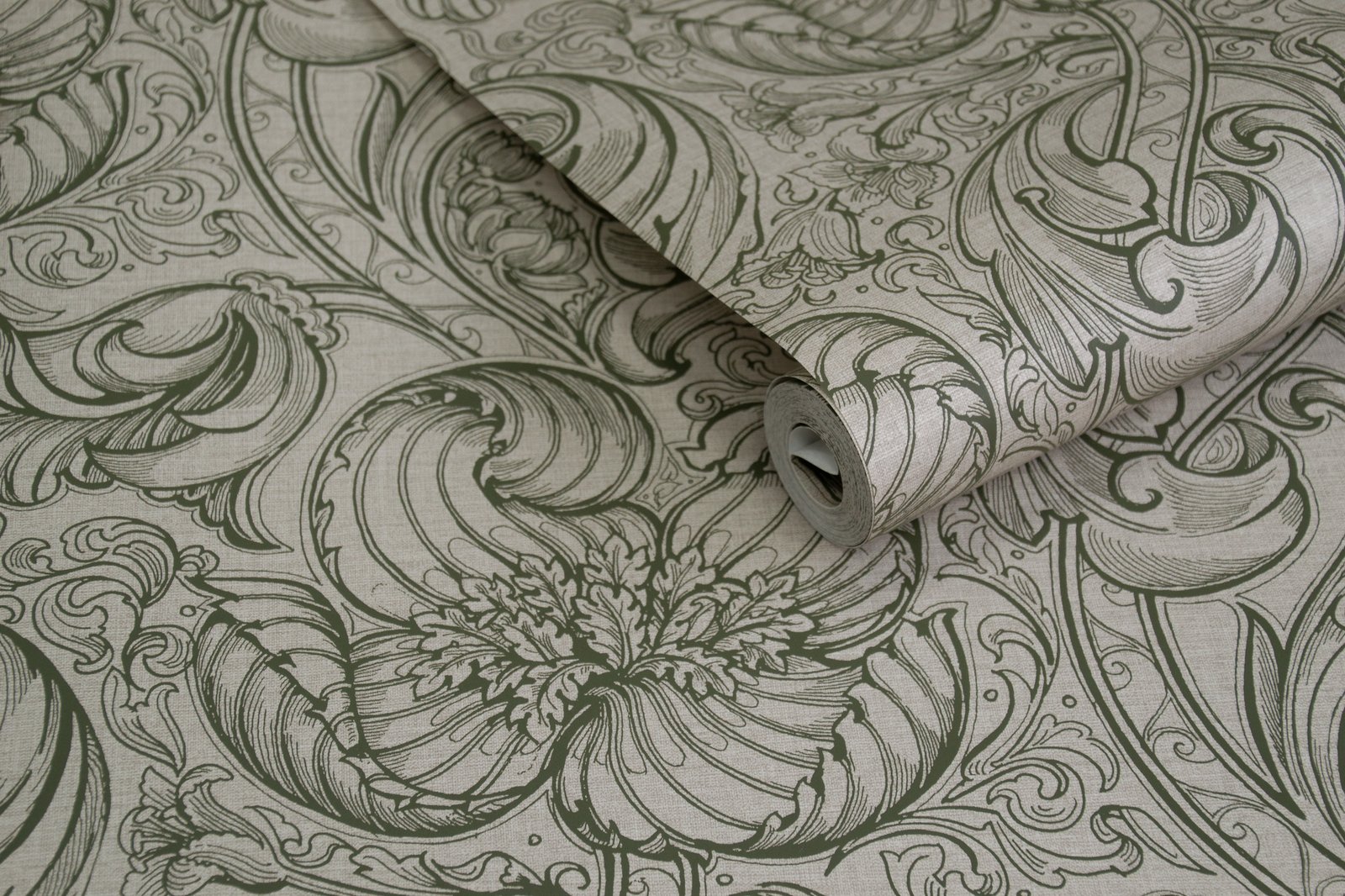 Down the Dilly wallpaper in green color - pattern number LB25111 - by Galerie in the Off The Wall collection