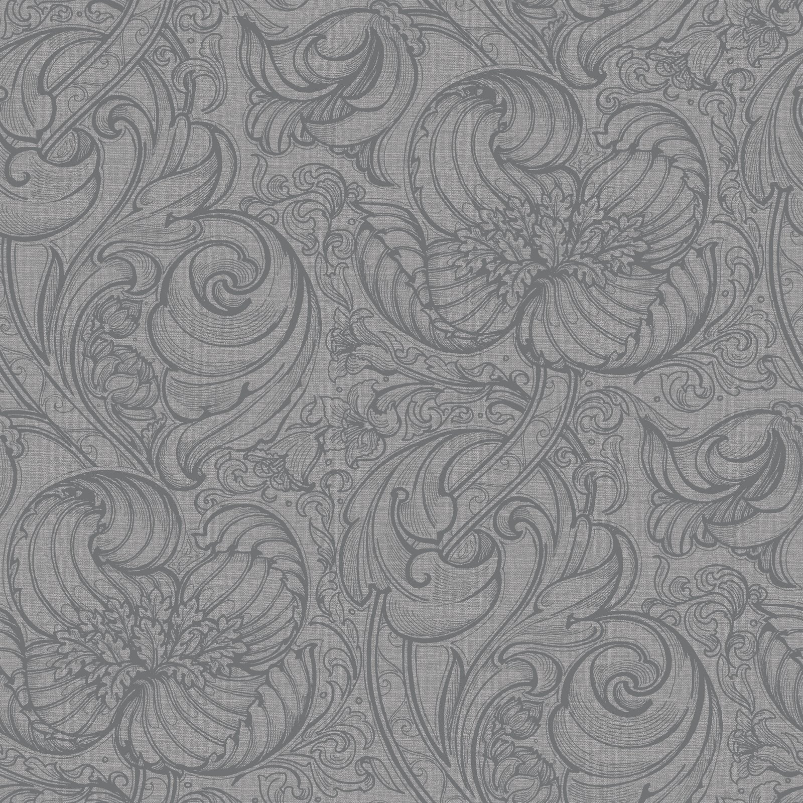 Down the Dilly wallpaper in silver grey color - pattern number LB25114 - by Galerie in the Off The Wall collection