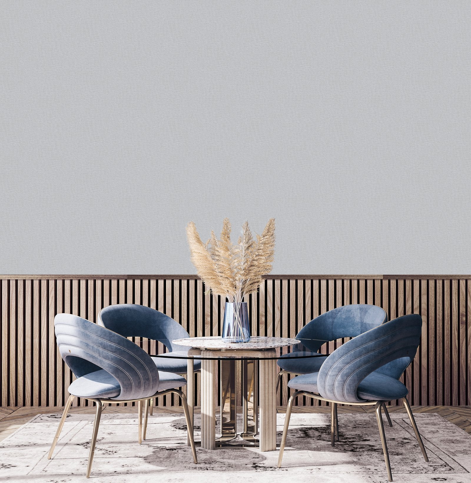 Nuance Plain Texture wallpaper in beige color - pattern number LB25119 - by Galerie in the Off The Wall collection
