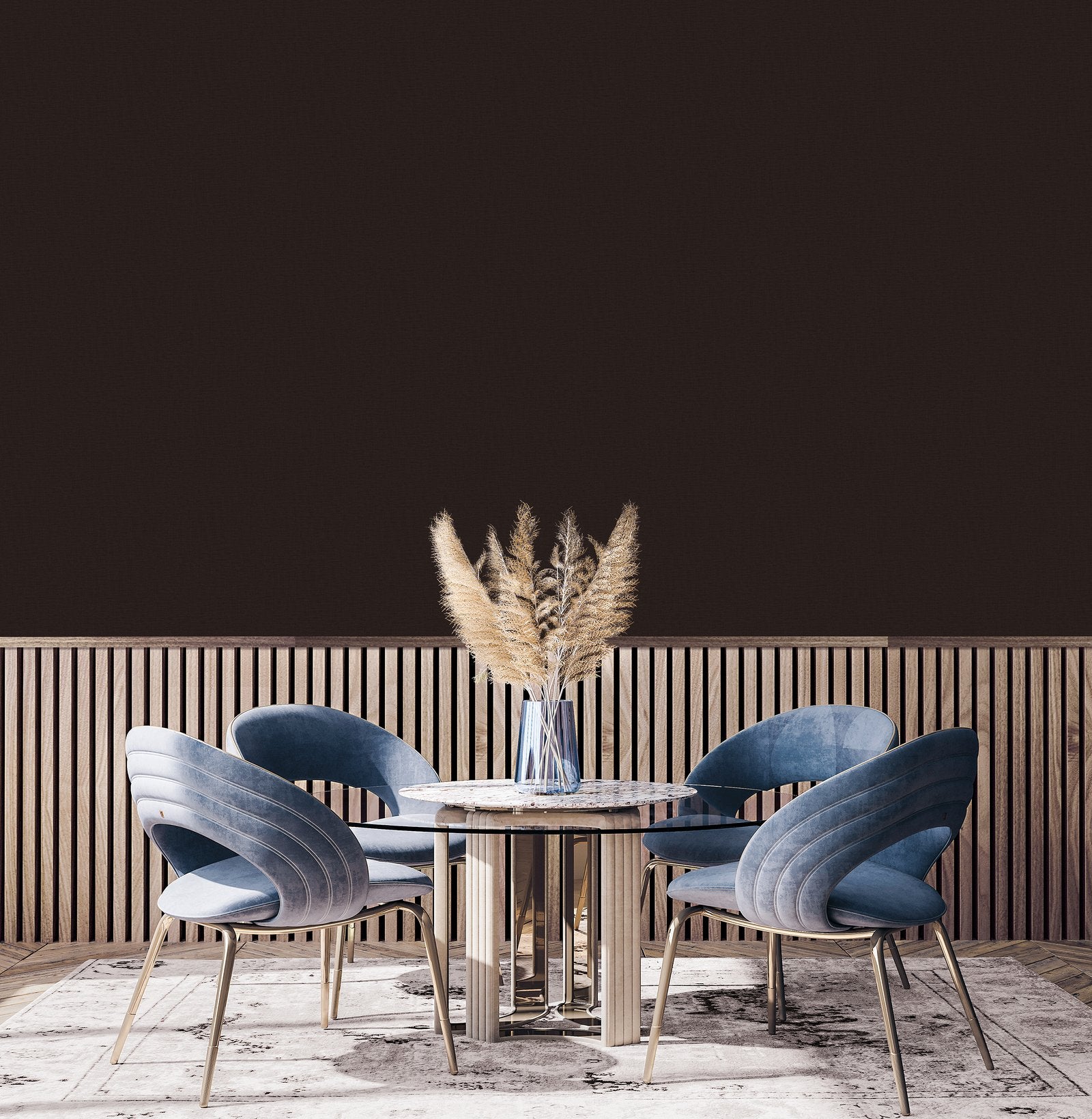 Nuance Plain Texture wallpaper in red color - pattern number LB25130 - by Galerie in the Off The Wall collection