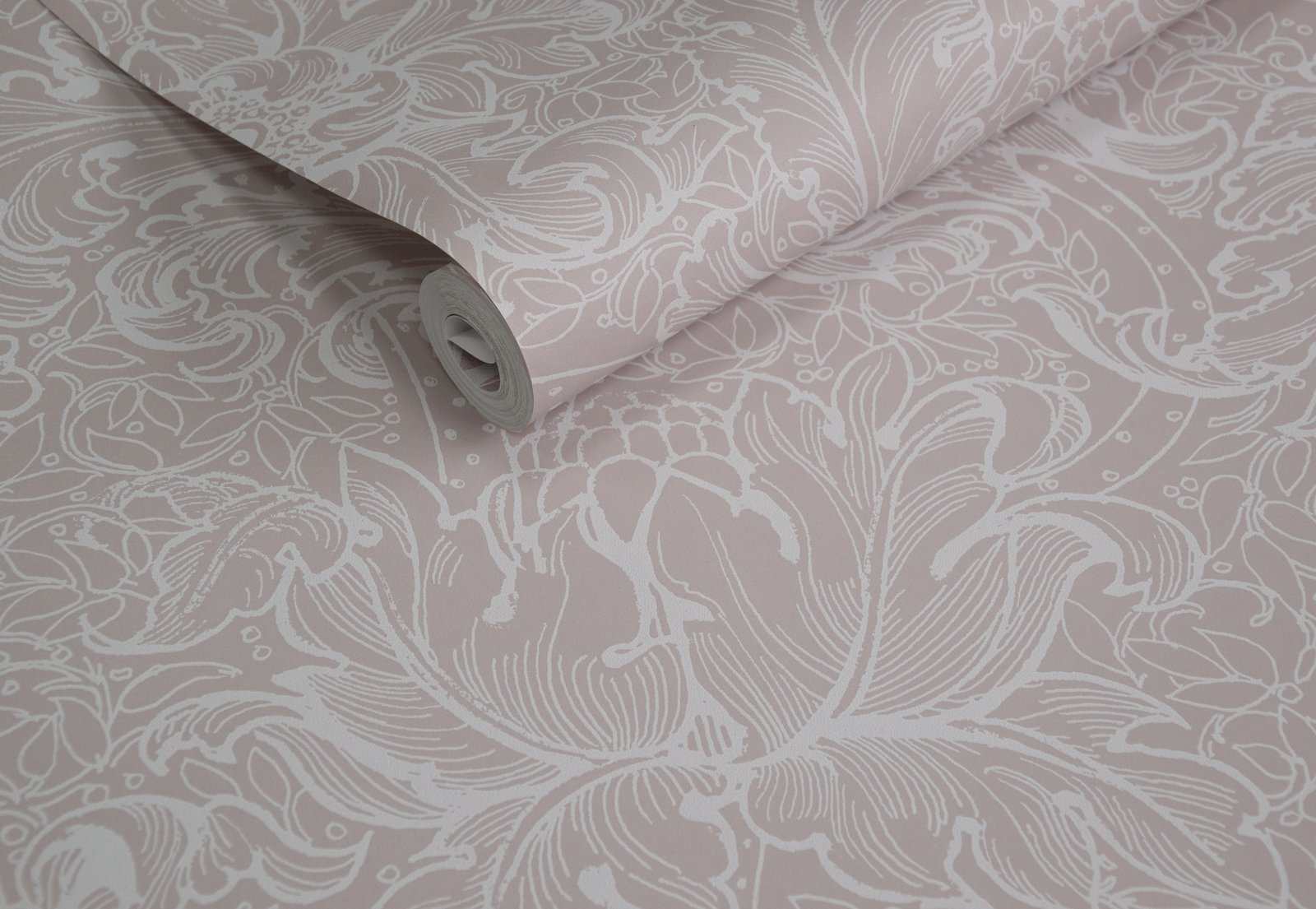 Morris Major wallpaper in pink color - pattern number LB25145 - by Galerie in the Off The Wall collection