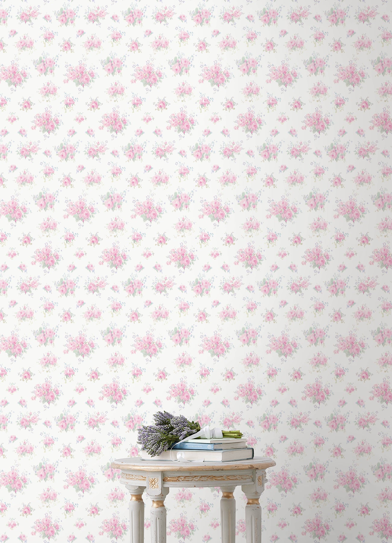 Padasena Ikat Peel and Stick wallpaper in breezy pastel color - pattern number LFS6432 - by Brewster in the NuWallpaper by Love Shack Fancy collection