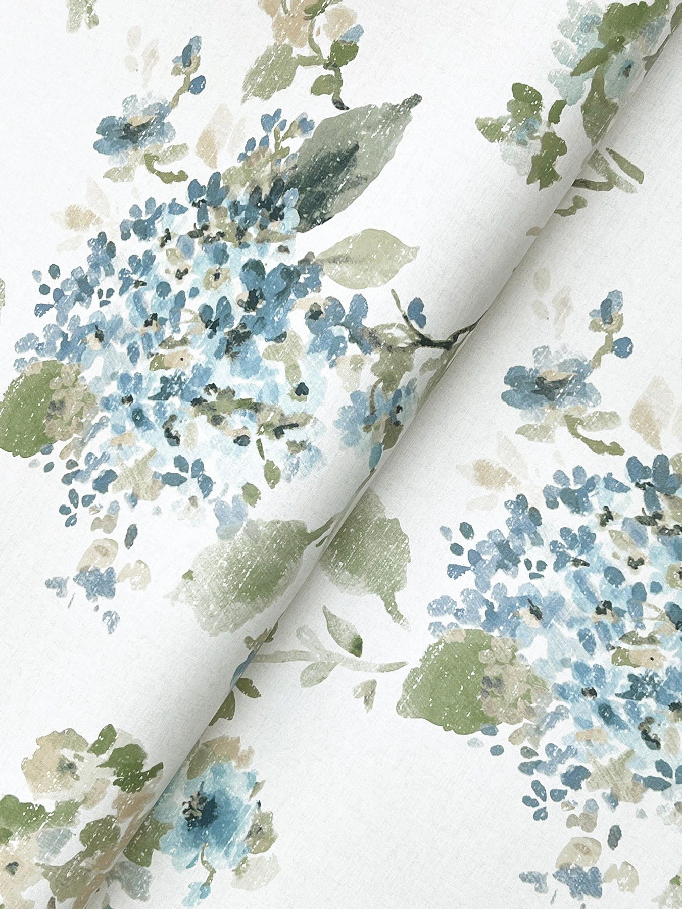 Veiled Garden wallpaper in sky blue color - pattern number LL3229 - by Antonina Vella in the Layered Luxe collection