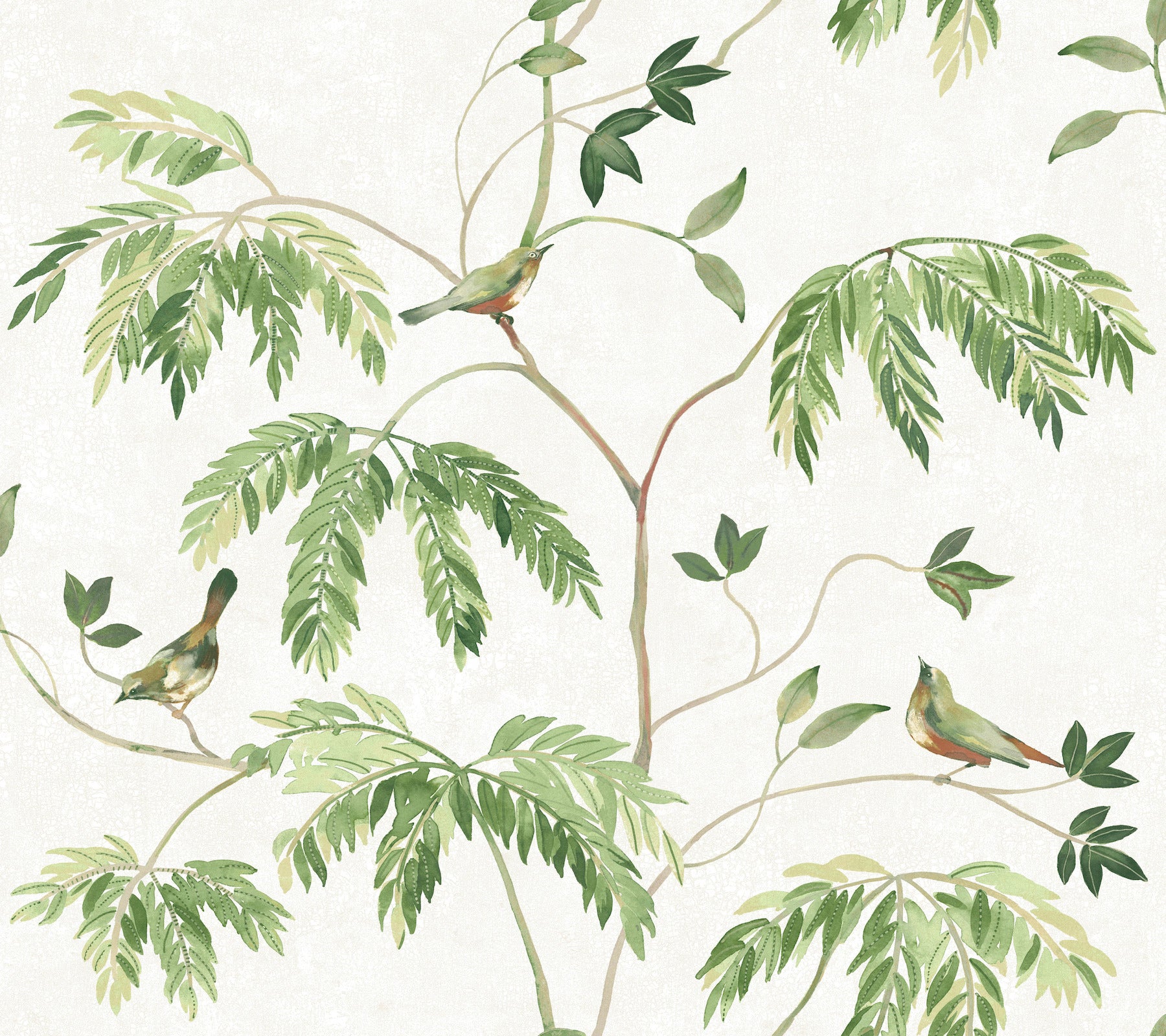 Cillian wallpaper in green color - pattern number LL3250 - by Antonina Vella in the Layered Luxe collection
