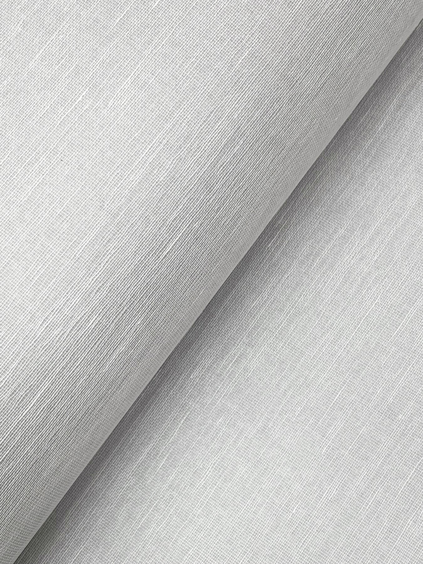 Hempfield Weave wallpaper in light grey color - pattern number LL4348 - by Antonina Vella in the Layered Luxe collection