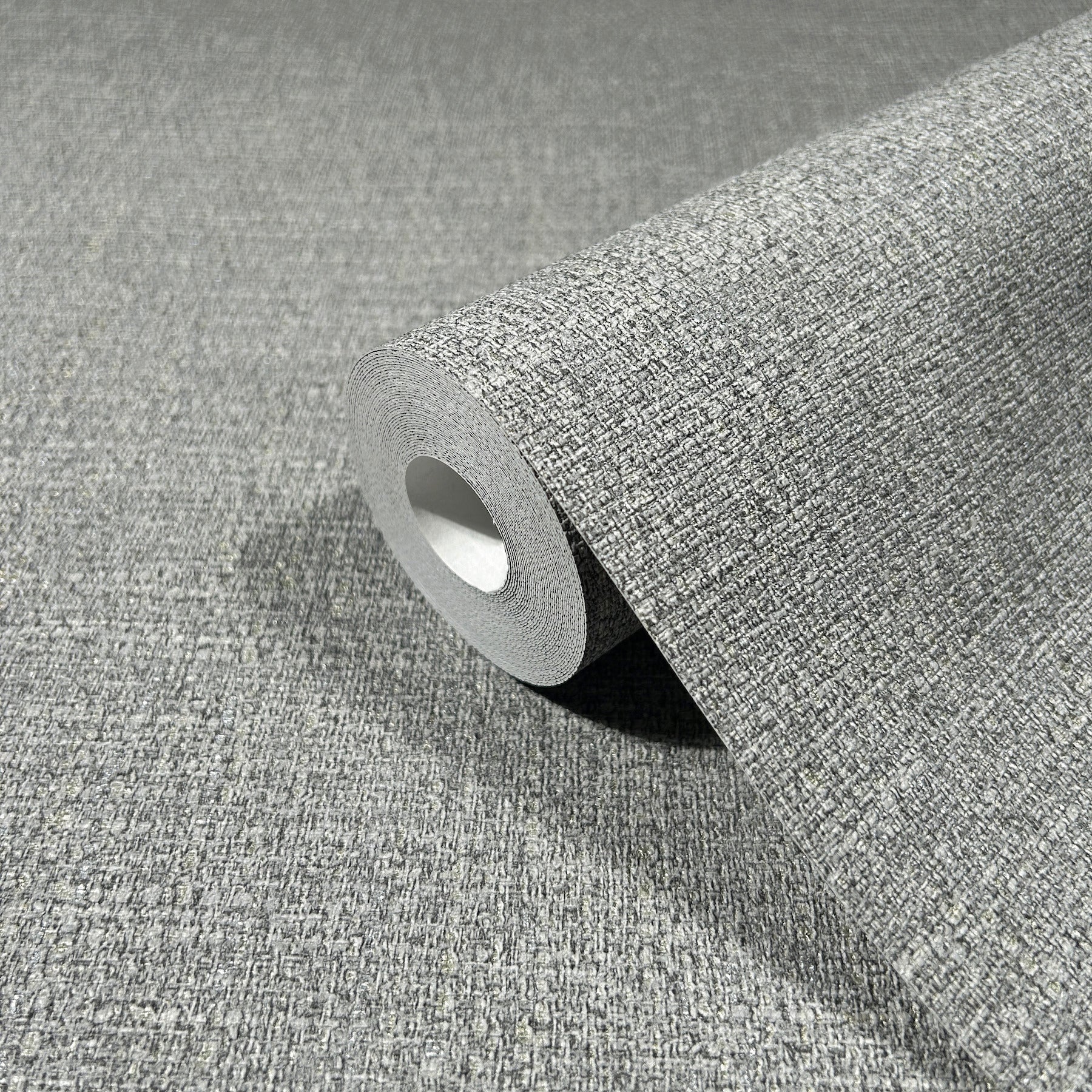 Highland Tweed wallpaper in dark grey color - pattern number MA34915 - by Antonina Vella in the Opulent Accents collection